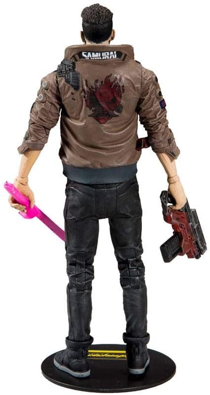 McFarlane Toys | Cyberpunk 2077 | V Action Figure | Back