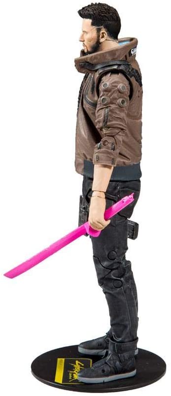 McFarlane Toys | Cyberpunk 2077 | V Action Figure | Left