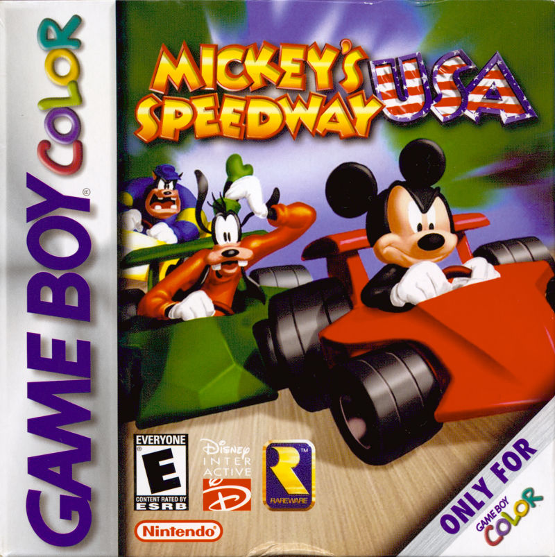Mickey’s Speedway USA | Game Boy Color