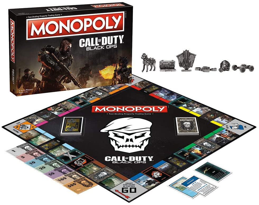 Monopoly: Call of Duty Black Ops Edition | Contents