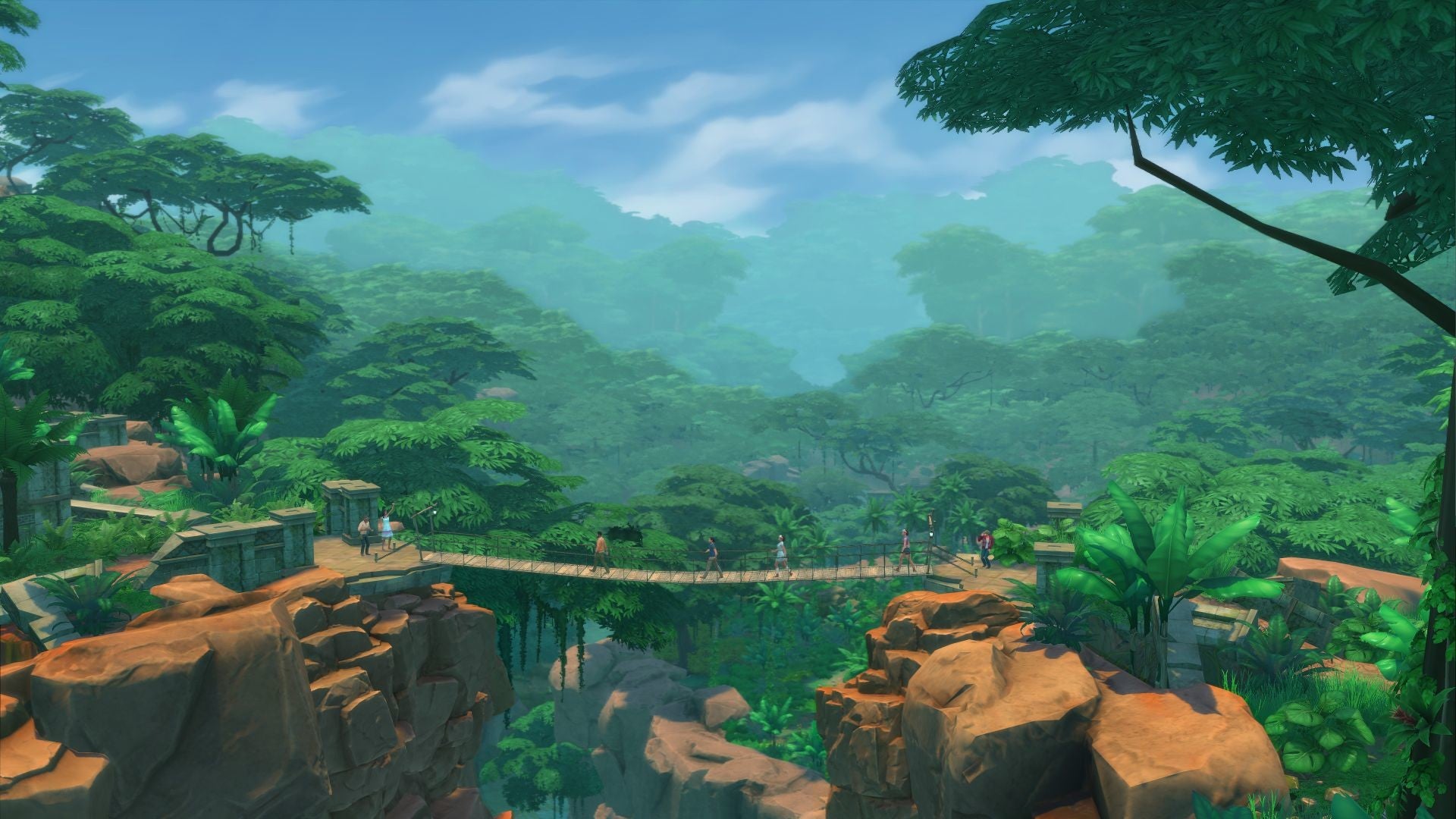 The Sims 4 Jungle Adventure - PC Mac EA app Game - Screenshot