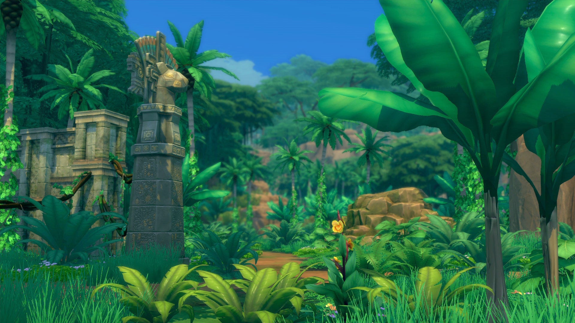 The Sims 4 Jungle Adventure - PC Mac EA app Game - Screenshot