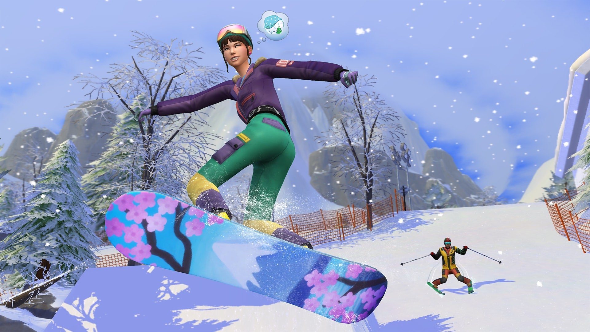 The Sims 4: Snowy Escape | PC Mac | EA app Digital Download | Screenshot