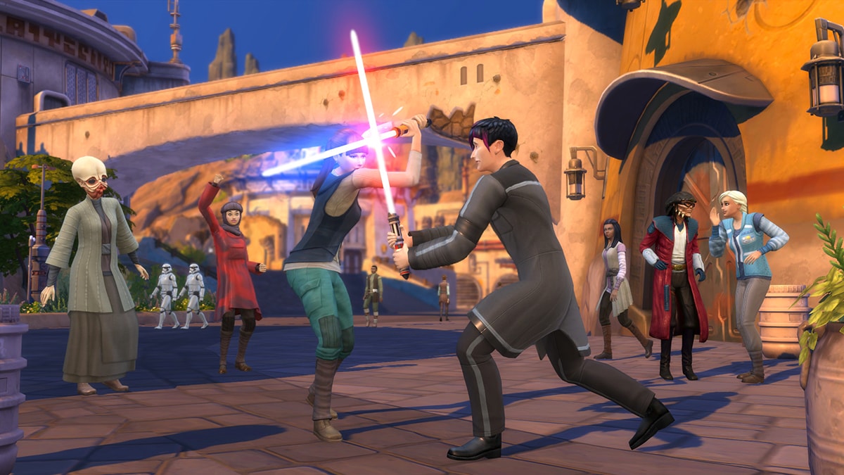 The Sims 4: Star Wars - Journey to Batuu | PC Mac | Origin Digital Download | Screenshot