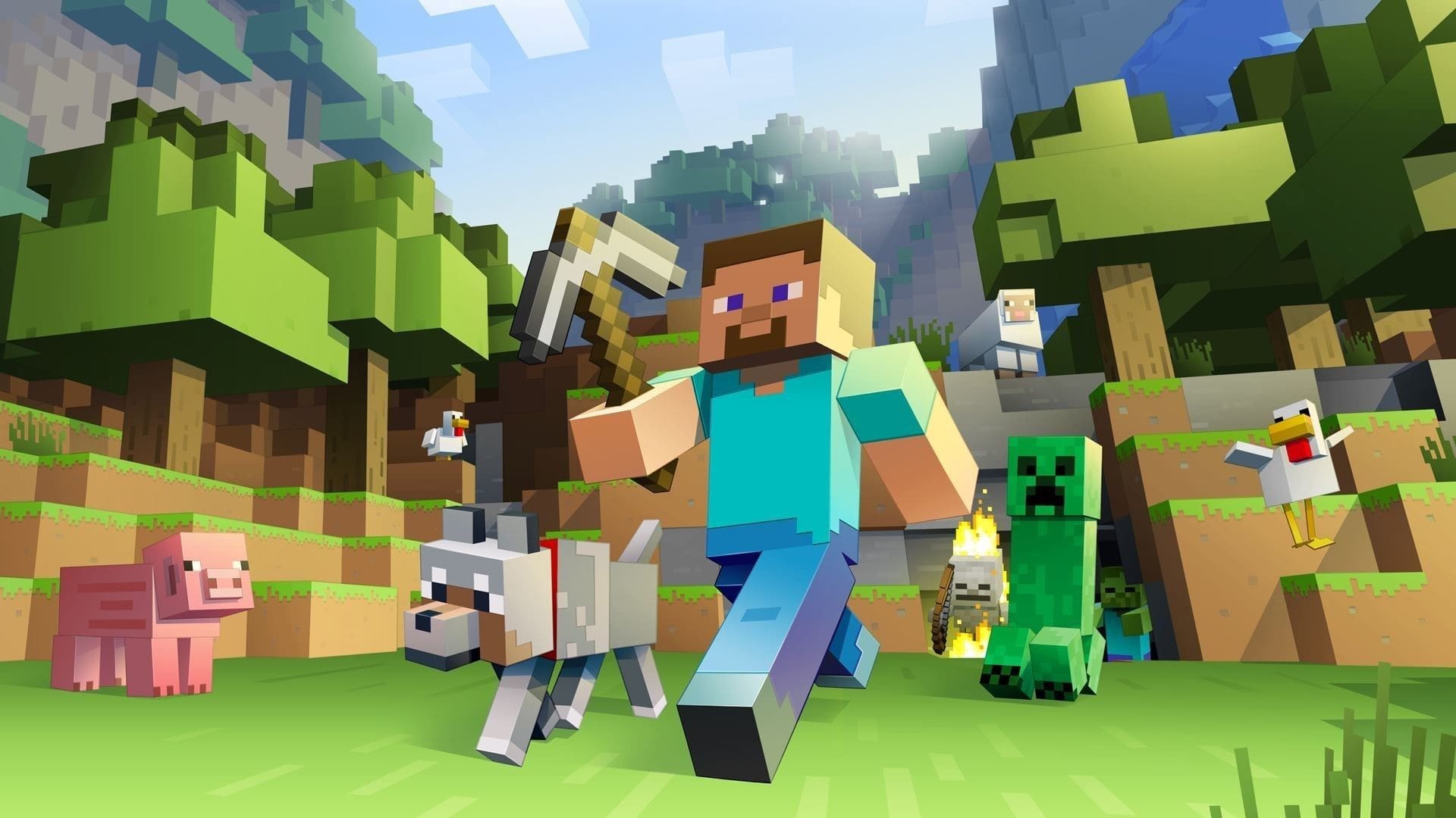 Minecraft | PC Mac Linux | Mojang Digital Download | Wallpaper