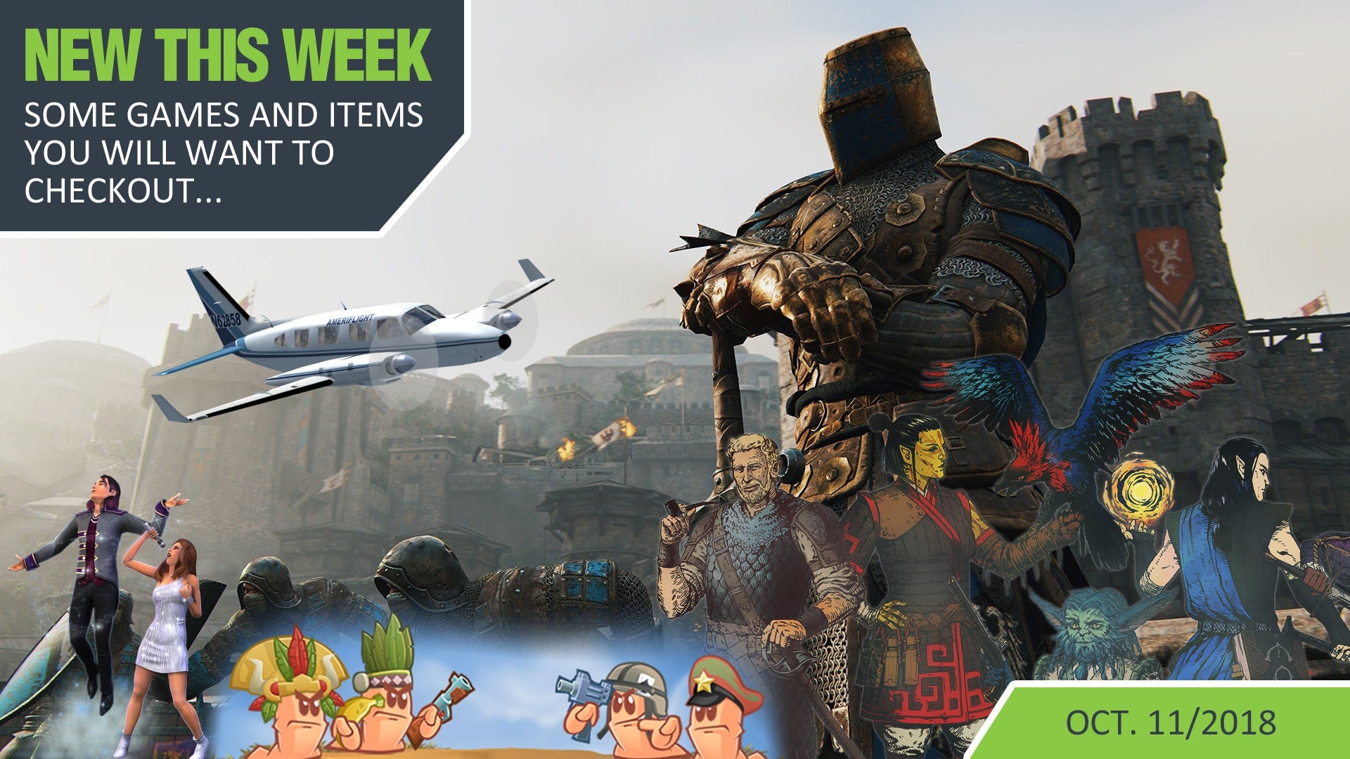 Battling Worms, Deadfire Islands, Vikings, Samurai and a hidden discount?!