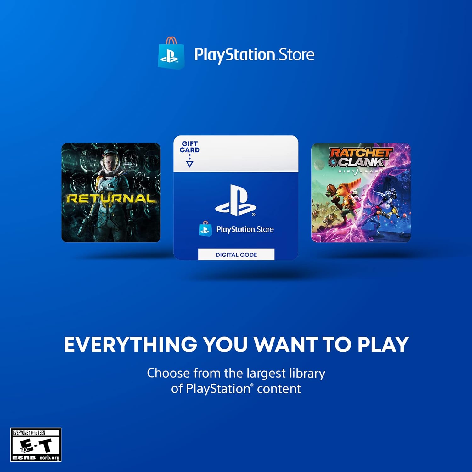 $50 PlayStation Store Digital Gift Card | Everything You Want To Play