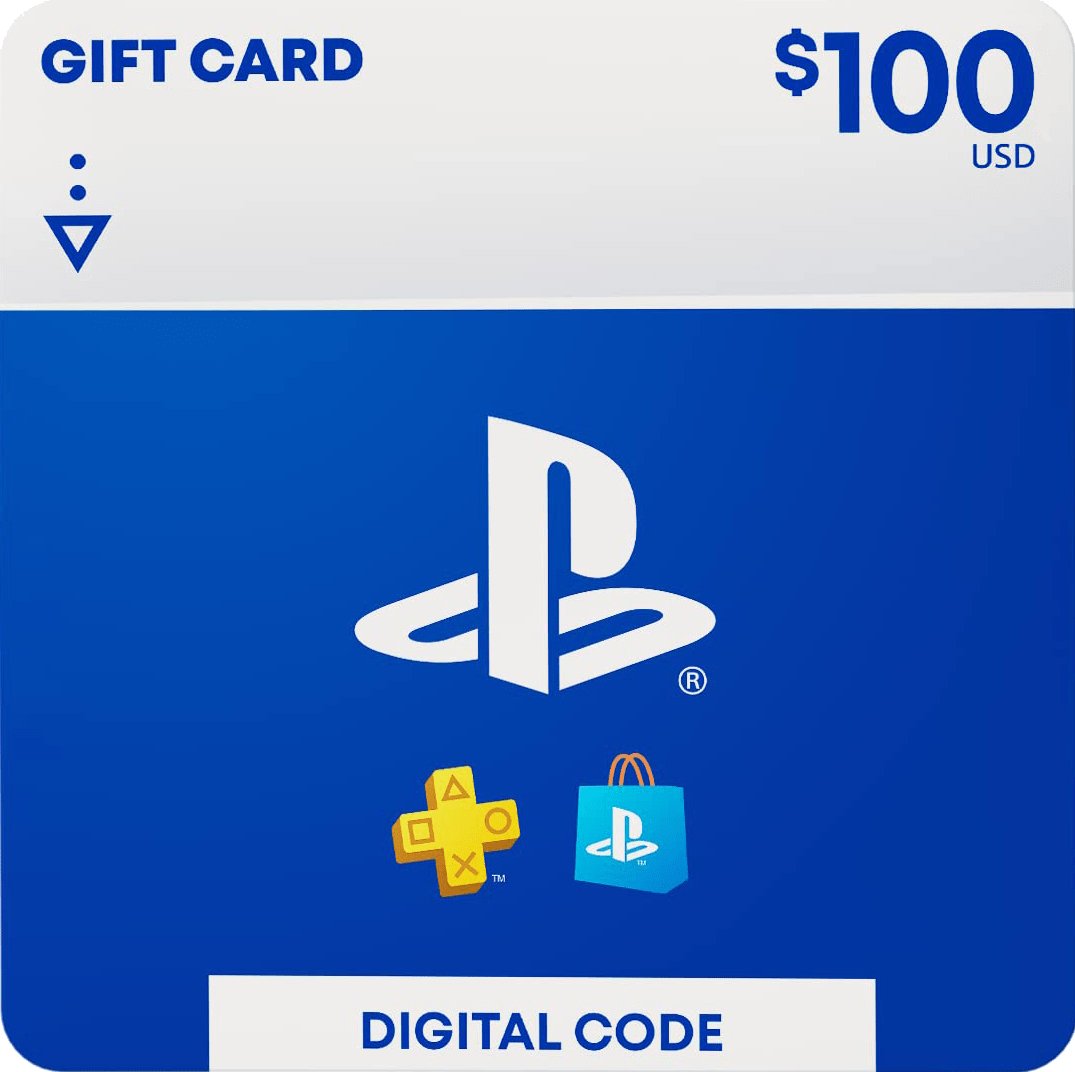 $100 PlayStation Store Digital Gift Card