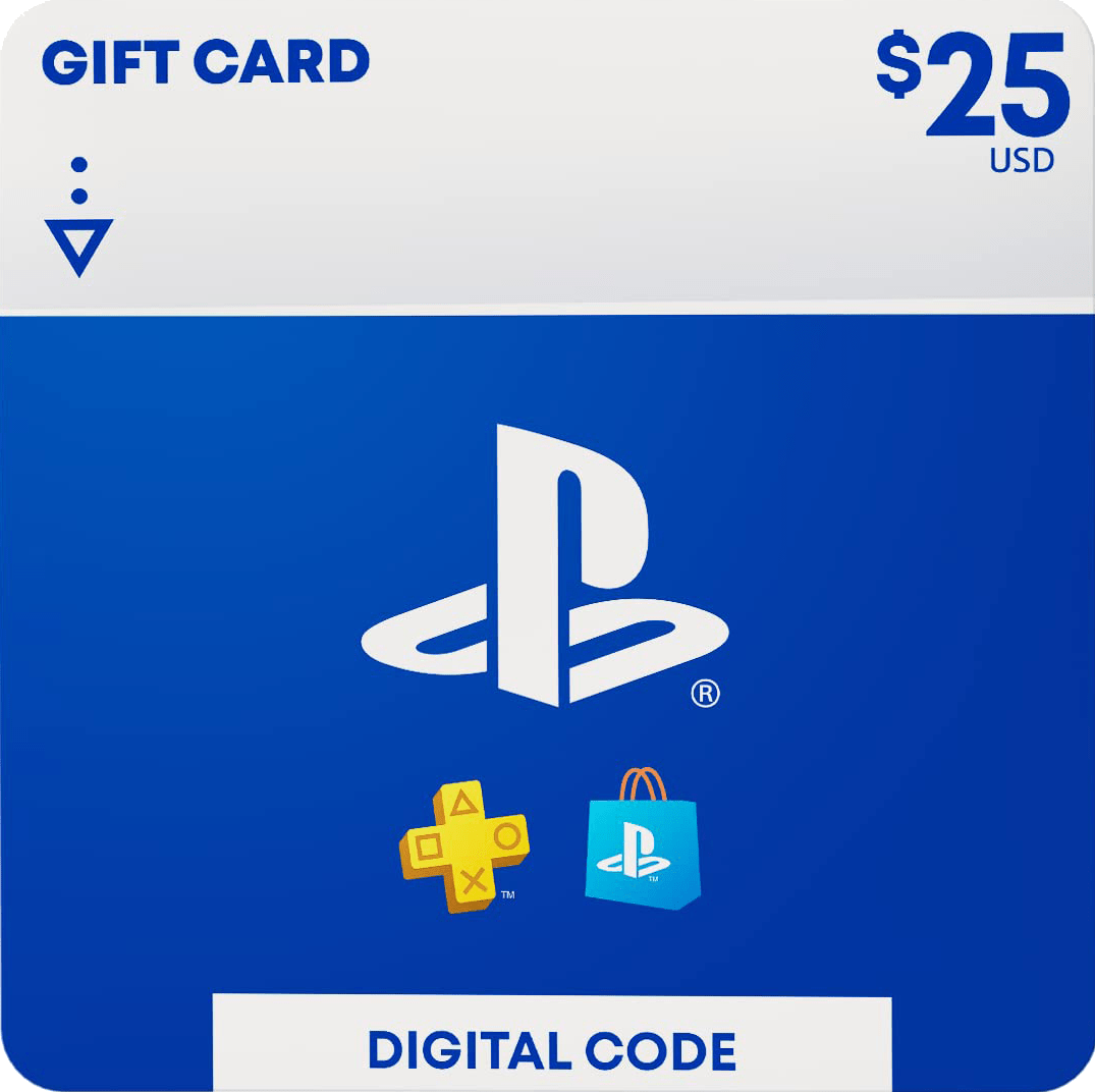 $25 PlayStation Store Digital Gift Card