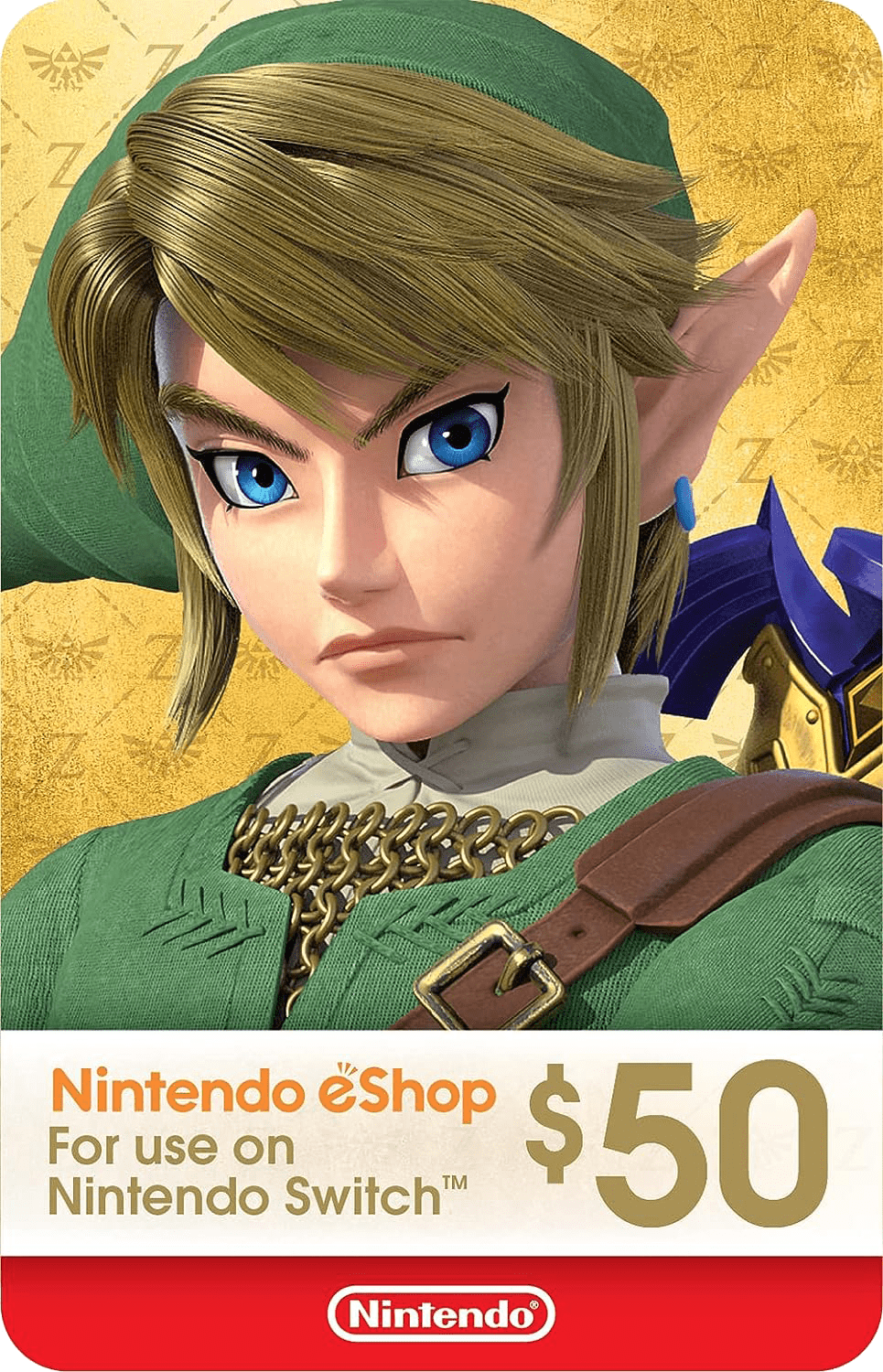 $50 Nintendo eShop Digital Gift Card