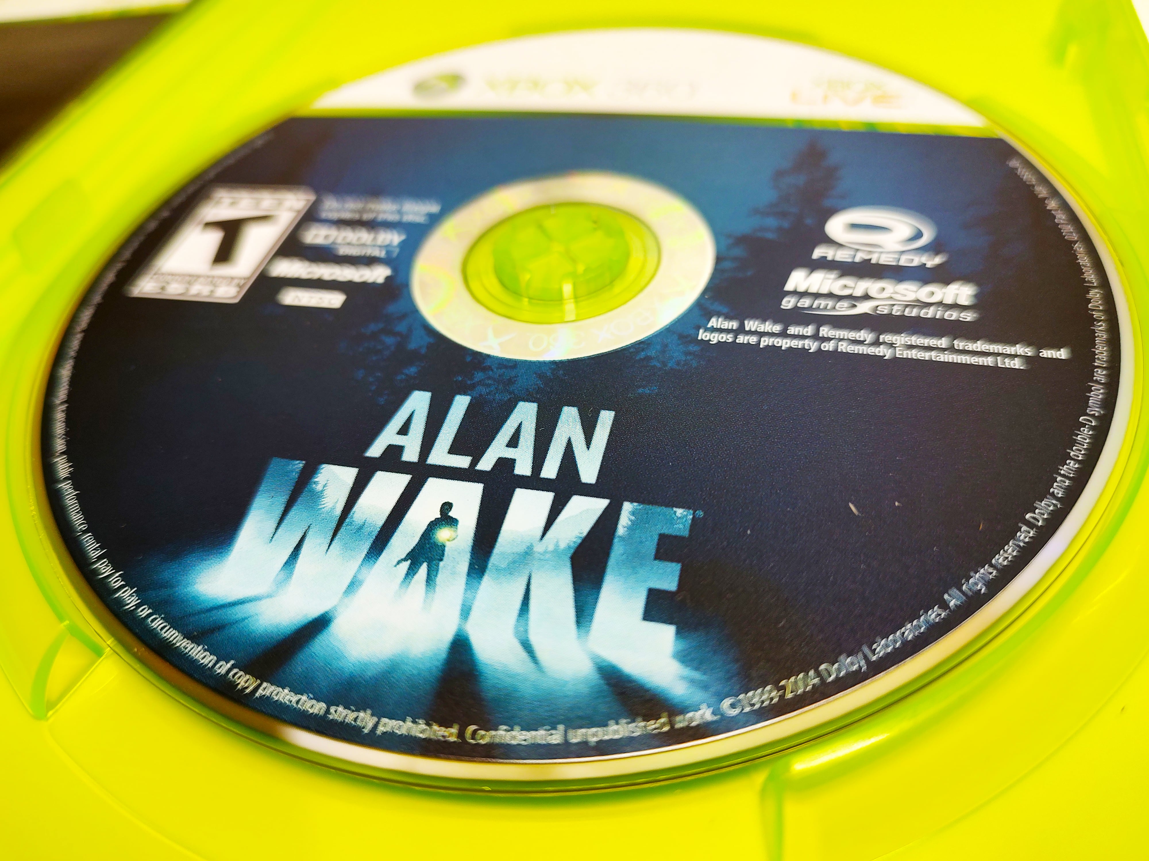 Alan Wake | Xbox 360 Game | Disc