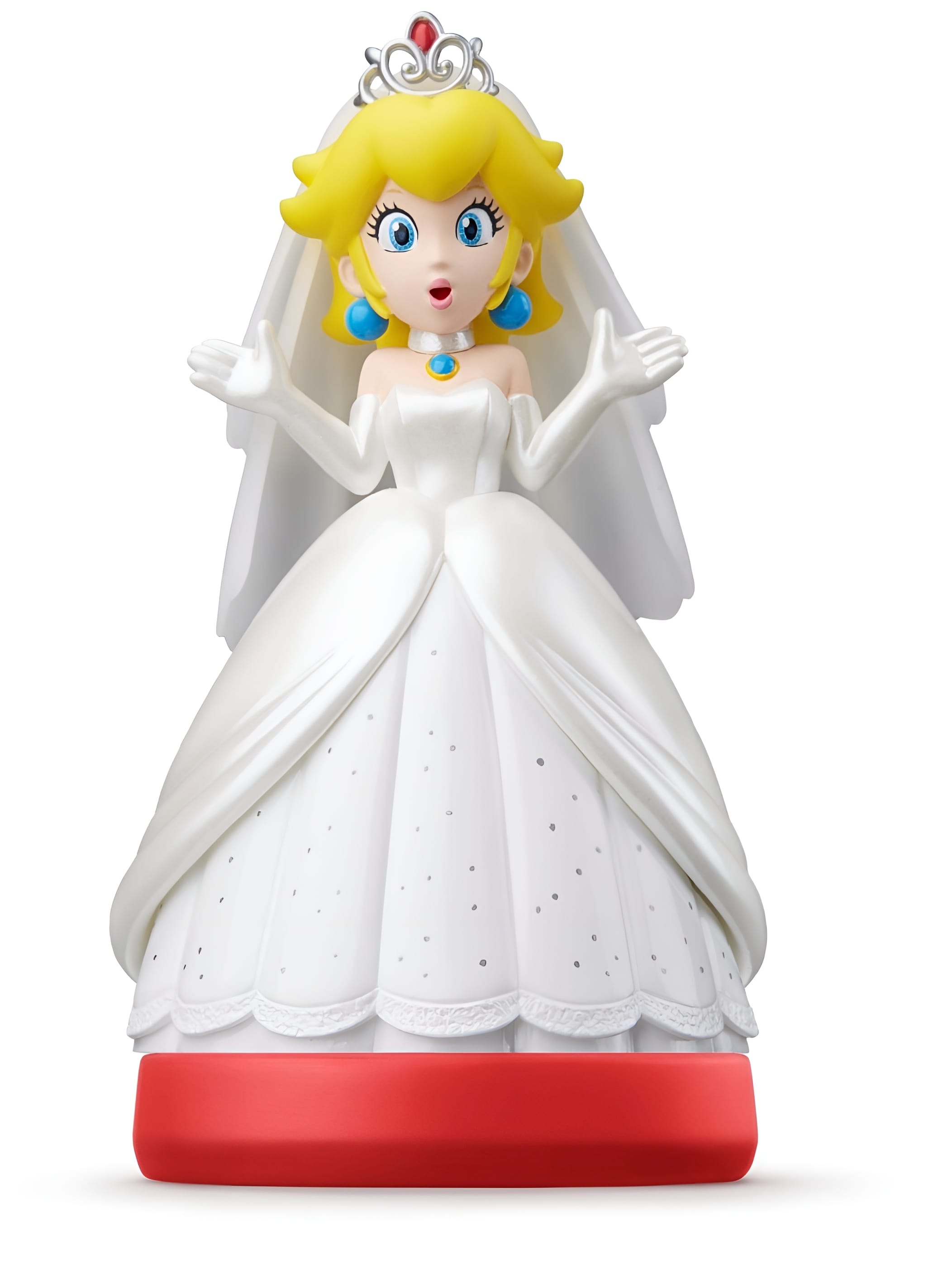 amiibo | Super Mario Odyssey | Peach Wedding Outfit Figure
