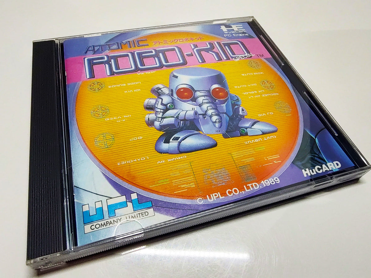 Atomic RoboKid Special PC Engine Complete in Case