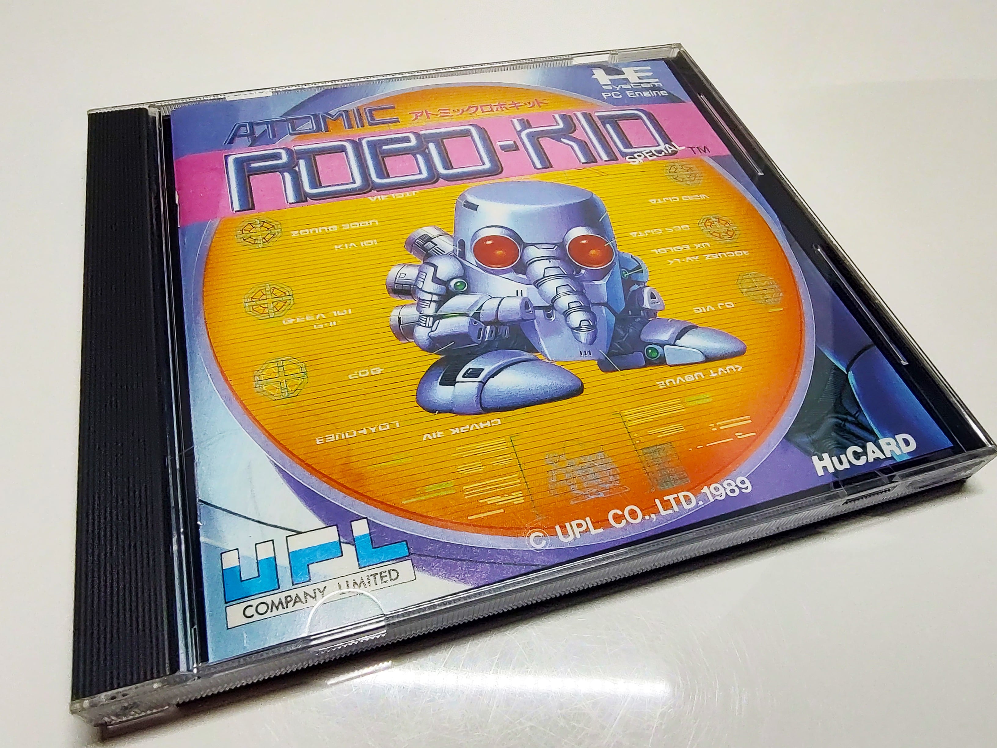 Atomic Robo-Kid Special | PC Engine | Case | Front