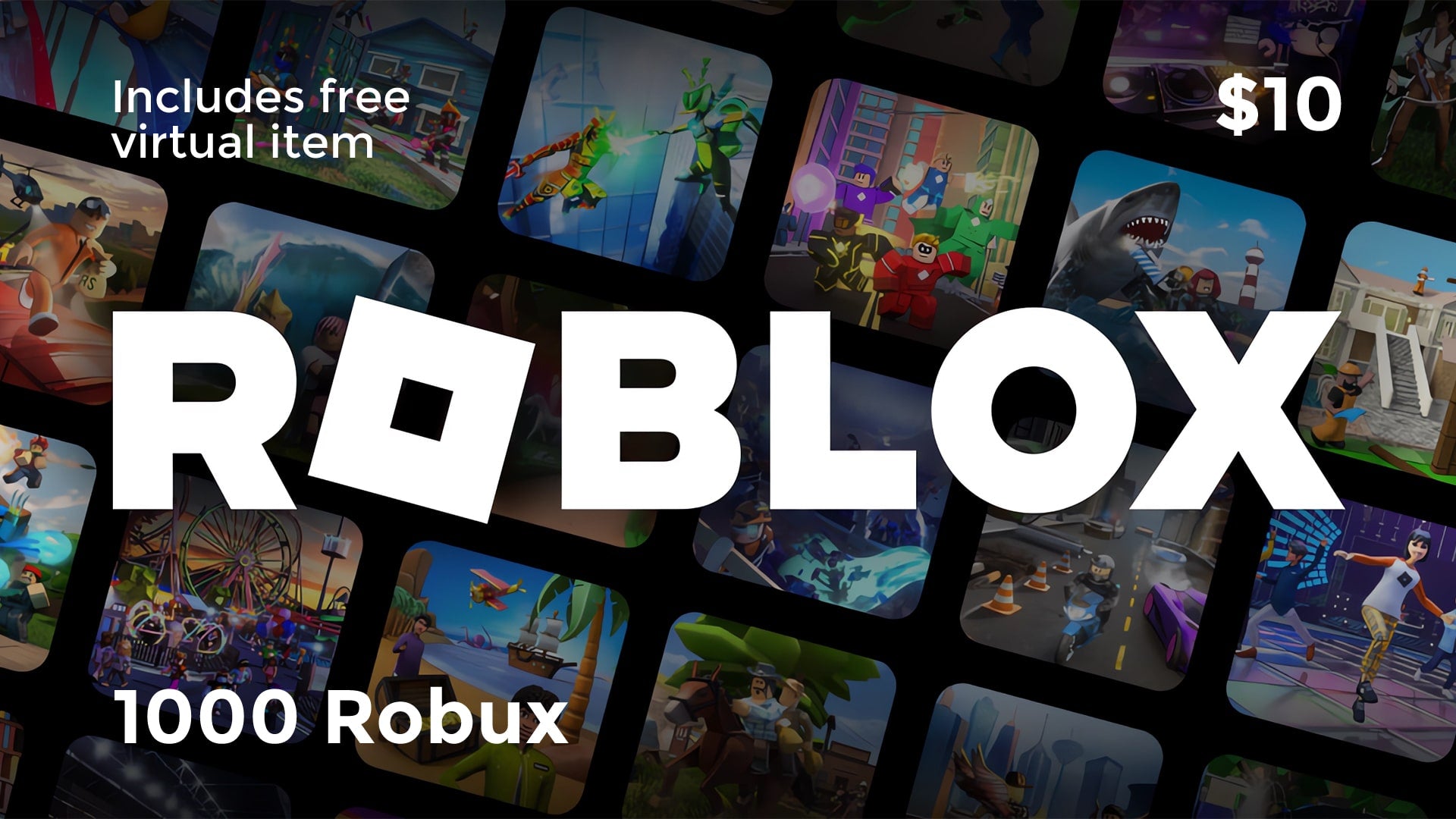 Roblox Digital Gift Card - 1000 Robux