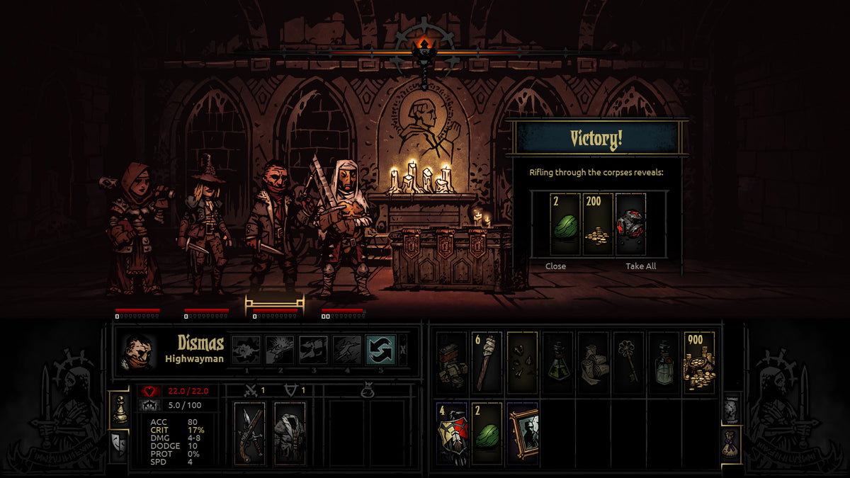 Darkest Dungeon - PC Mac Linux Steam Game - Screenshot