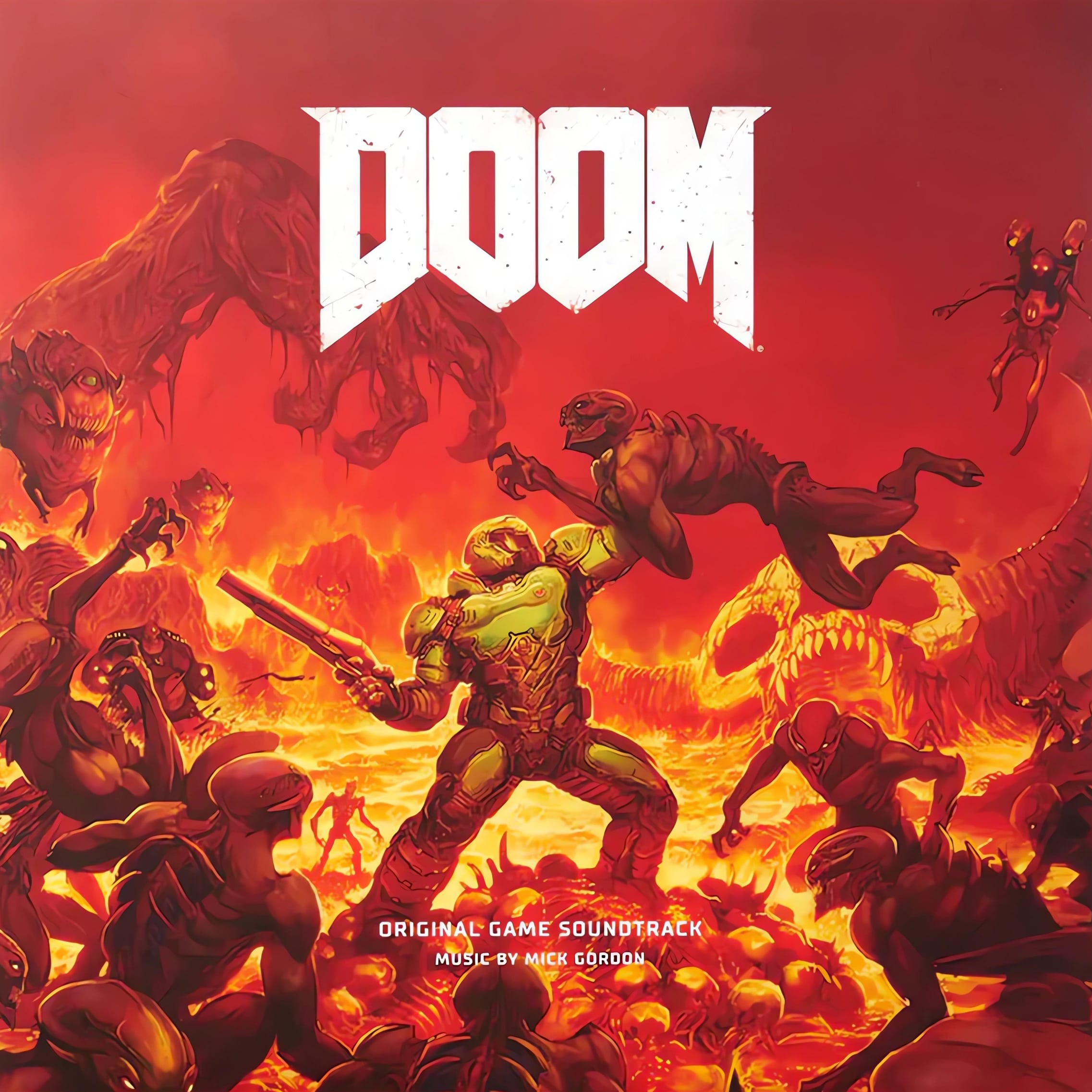 DOOM | Original Game Soundtrack | Limited Edition Red Translucent 2XLP | Vinyl