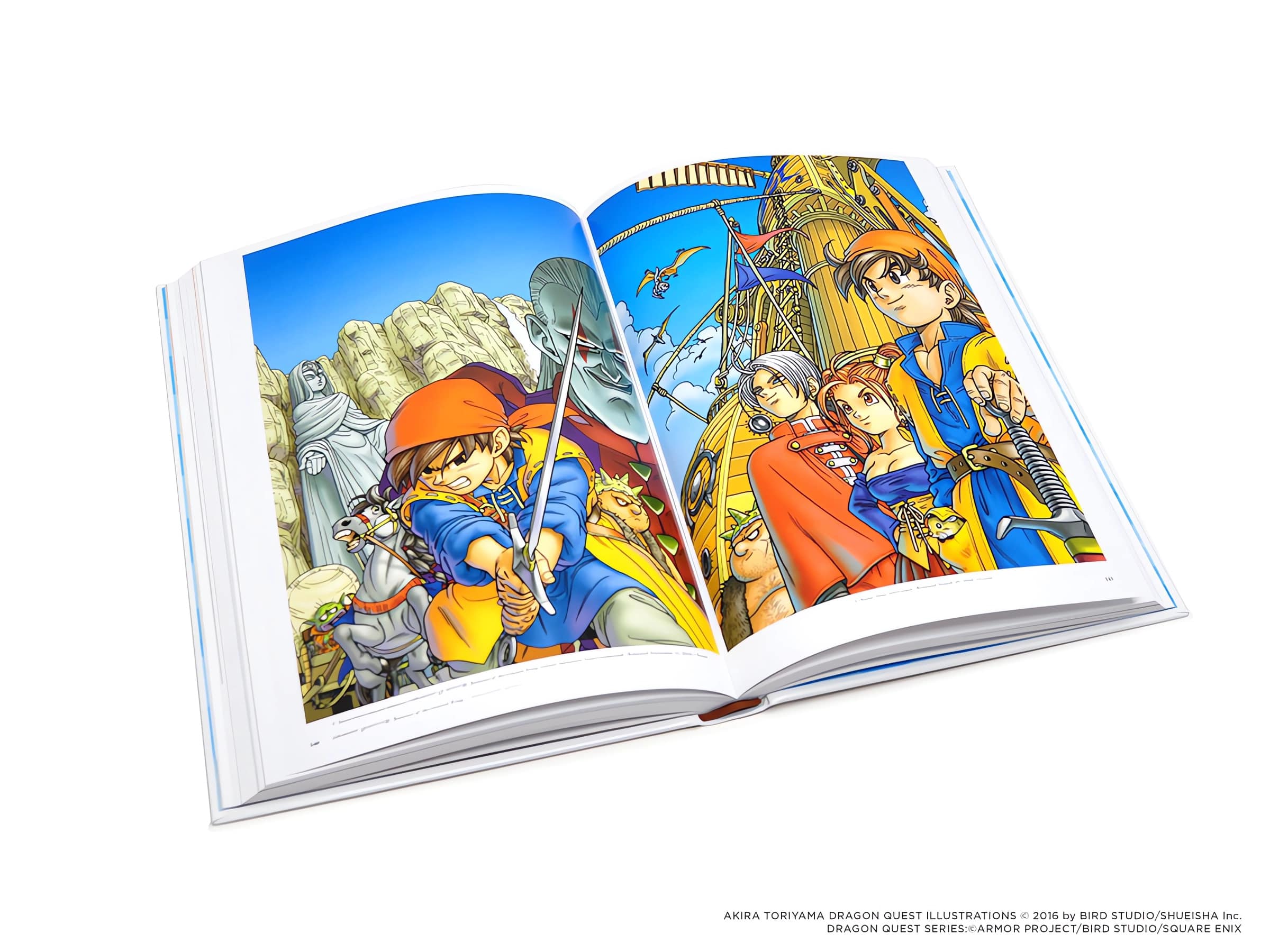 Dragon Quest Illustrations: 30th Anniversary Edition | Hardcover | Sample