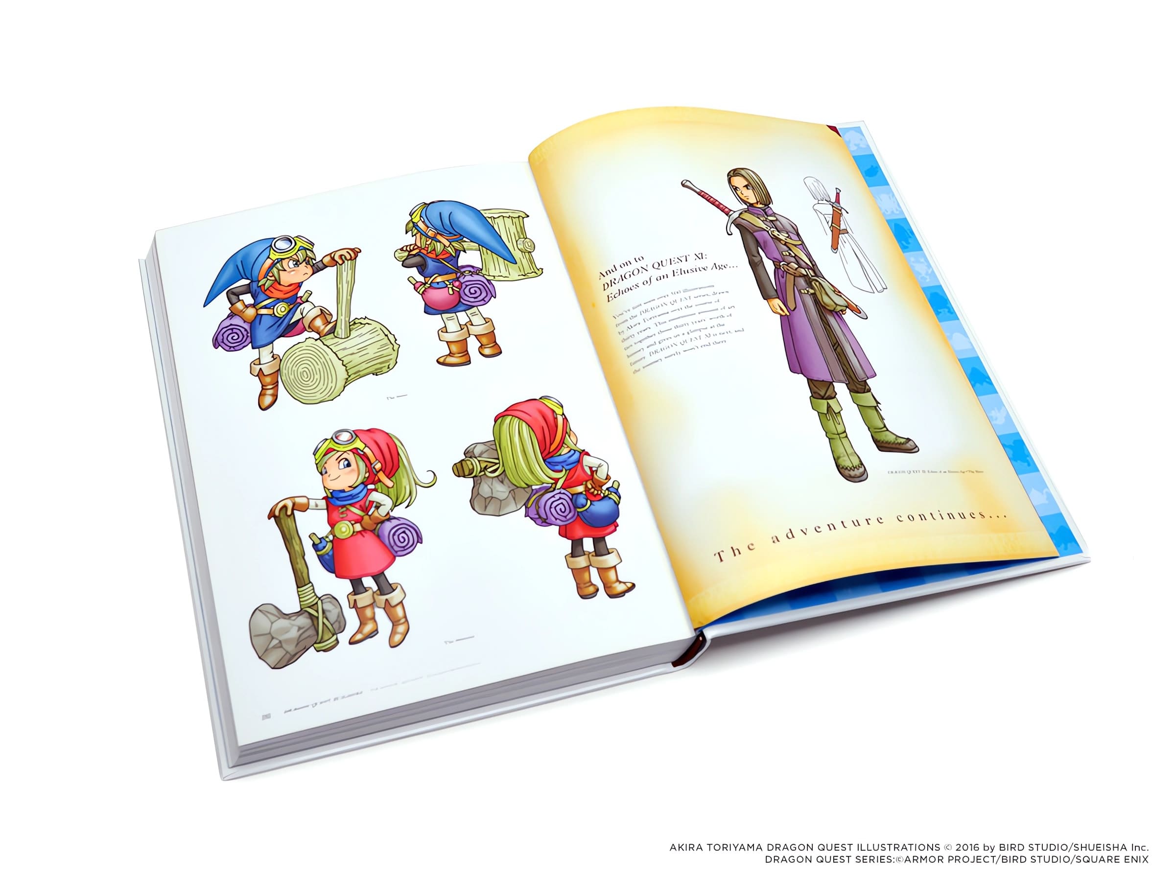 Dragon Quest Illustrations: 30th Anniversary Edition | Hardcover | Sample