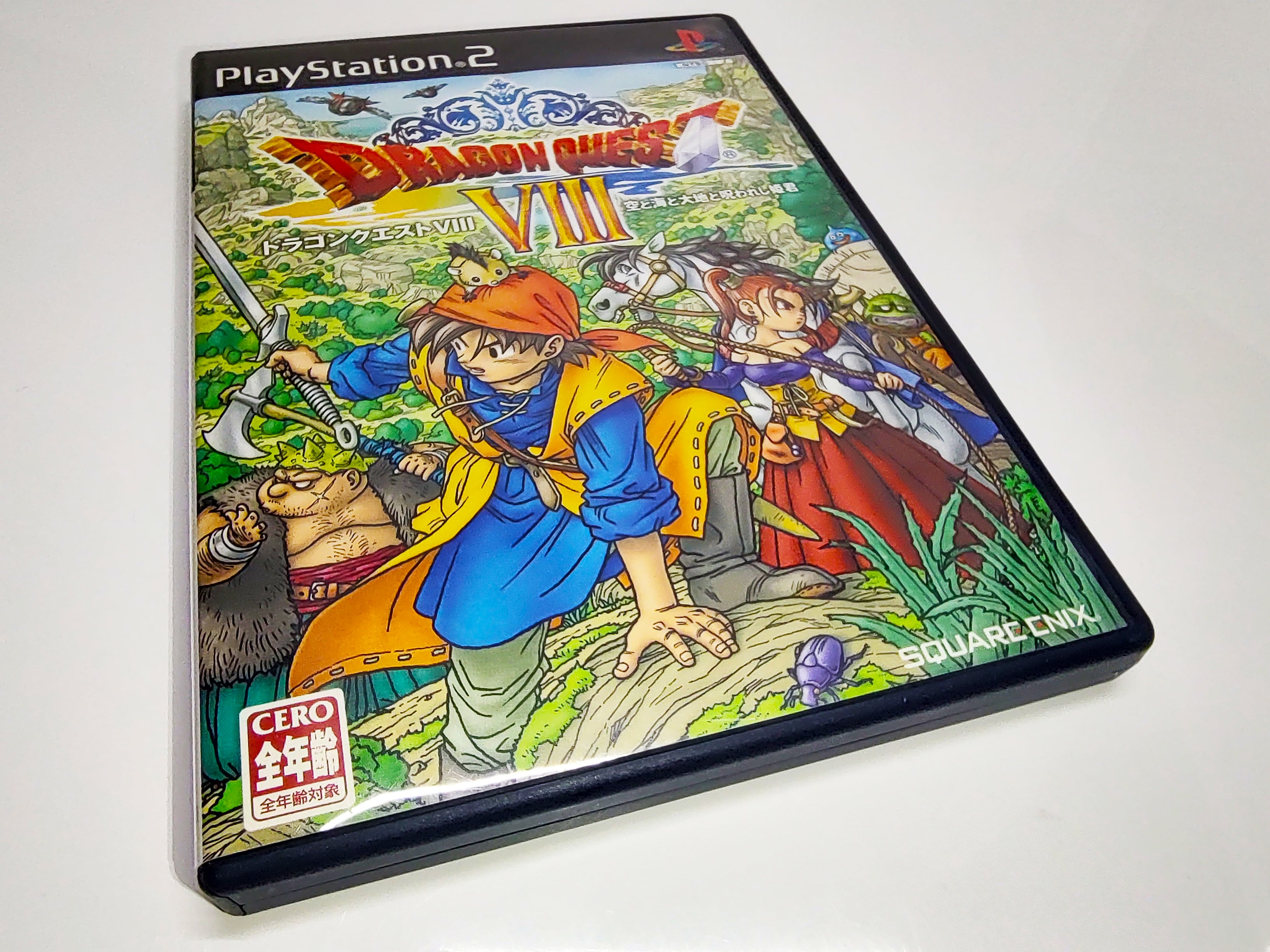 Dragon Quest VIII: Sora to Umi to Daichi to Norowareshi Himegimi | PS2 | Case