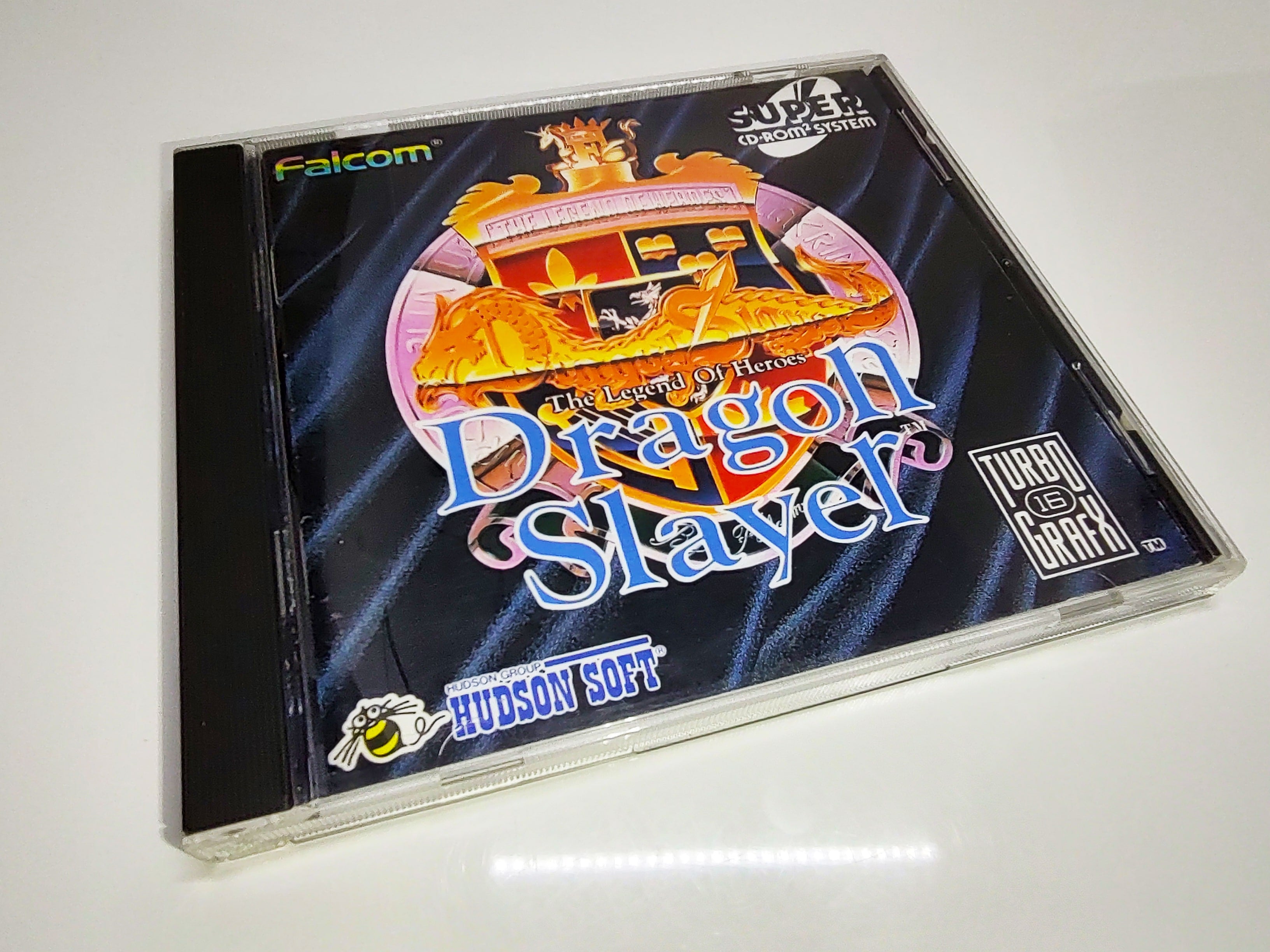 Dragon Slayer: The Legend of Heroes | TurboGrafx-16 Super CD | Case