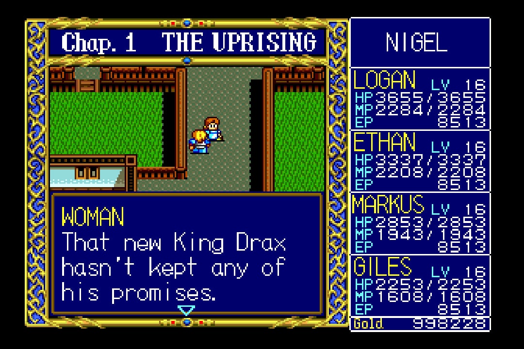 Dragon Slayer: The Legend of Heroes | TurboGrafx-16 Super CD | Screenshot