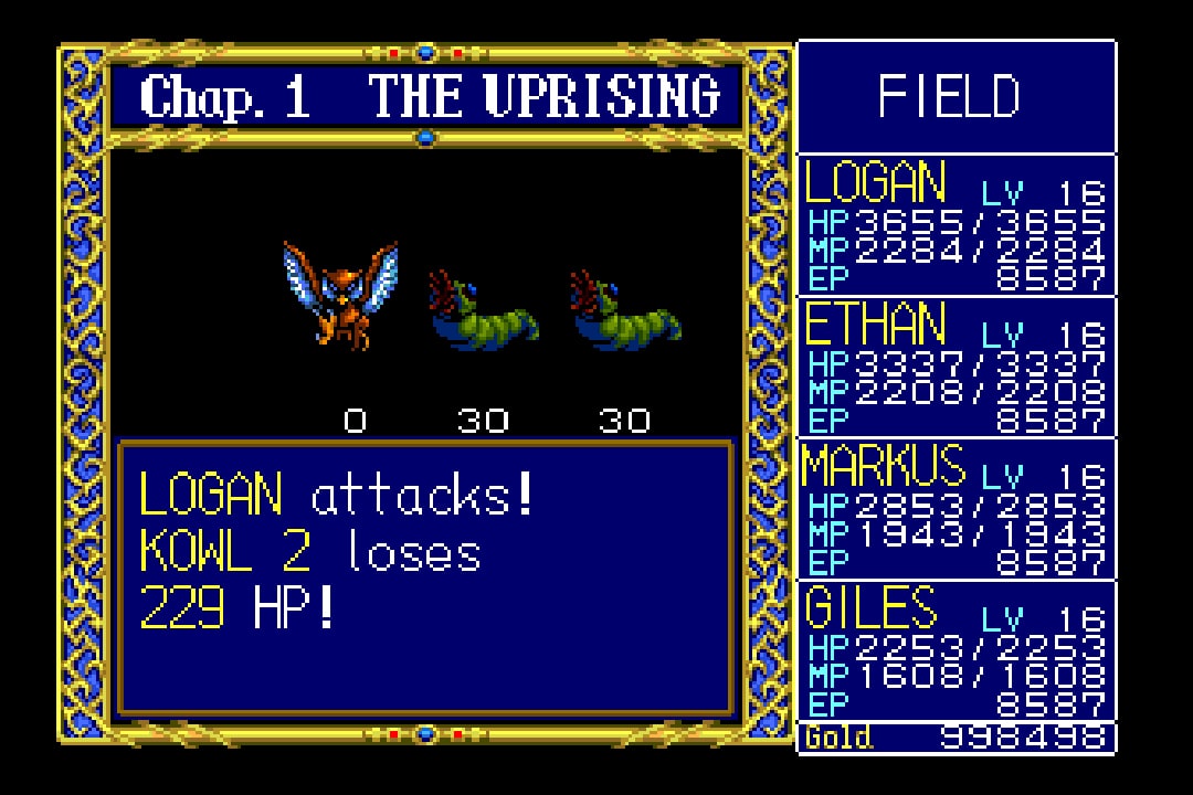 Dragon Slayer: The Legend of Heroes | TurboGrafx-16 Super CD | Screenshot