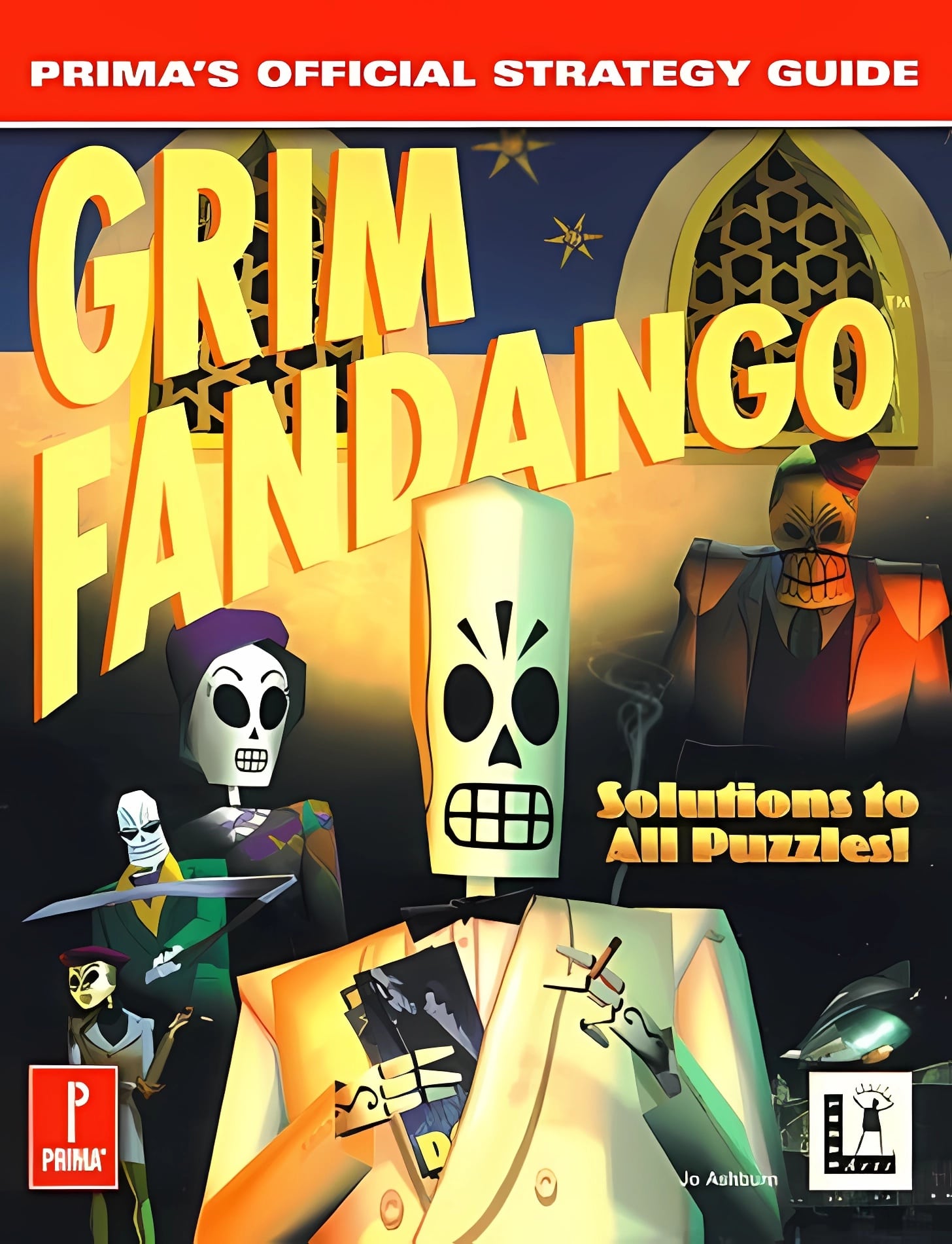 Grim Fandango | Prima Official Strategy Guide | Paperback | Cover