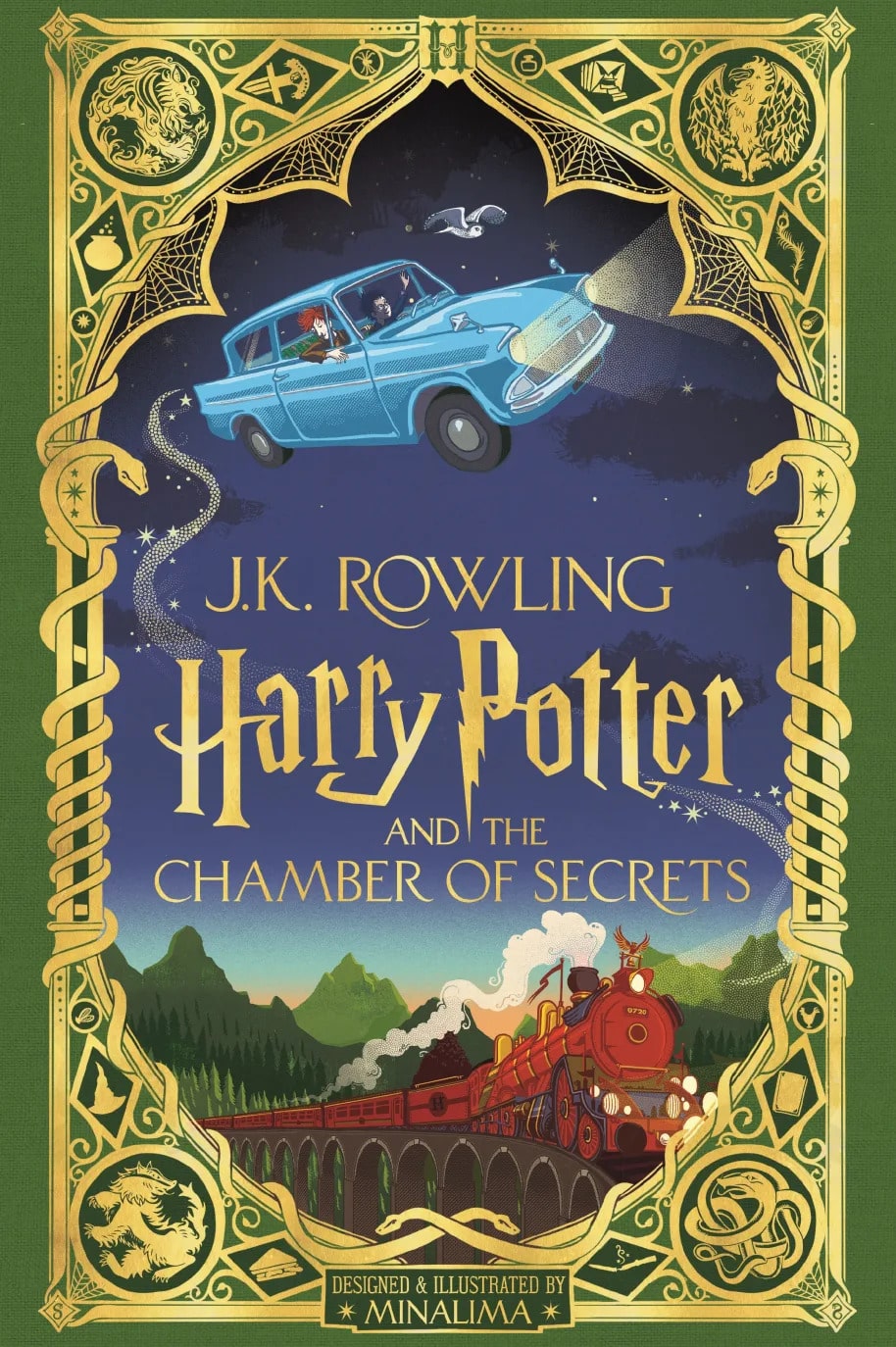 Harry Potter and the Chamber of Secrets | MinaLima Edition | Cover