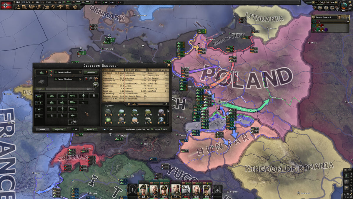 Hearts of Iron IV - PC Mac Linux Steam Game - Screenshot