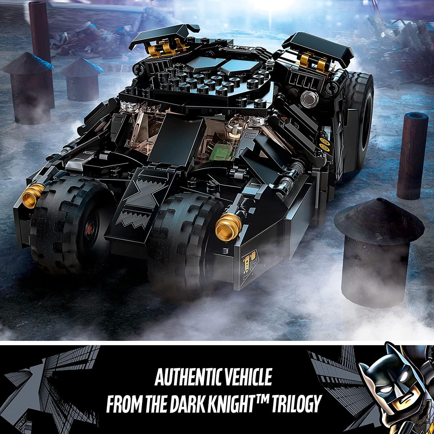 LEGO DC Batman Batmobile Tumbler: Scarecrow Showdown | 76239 Building Kit | Authentic vehicle