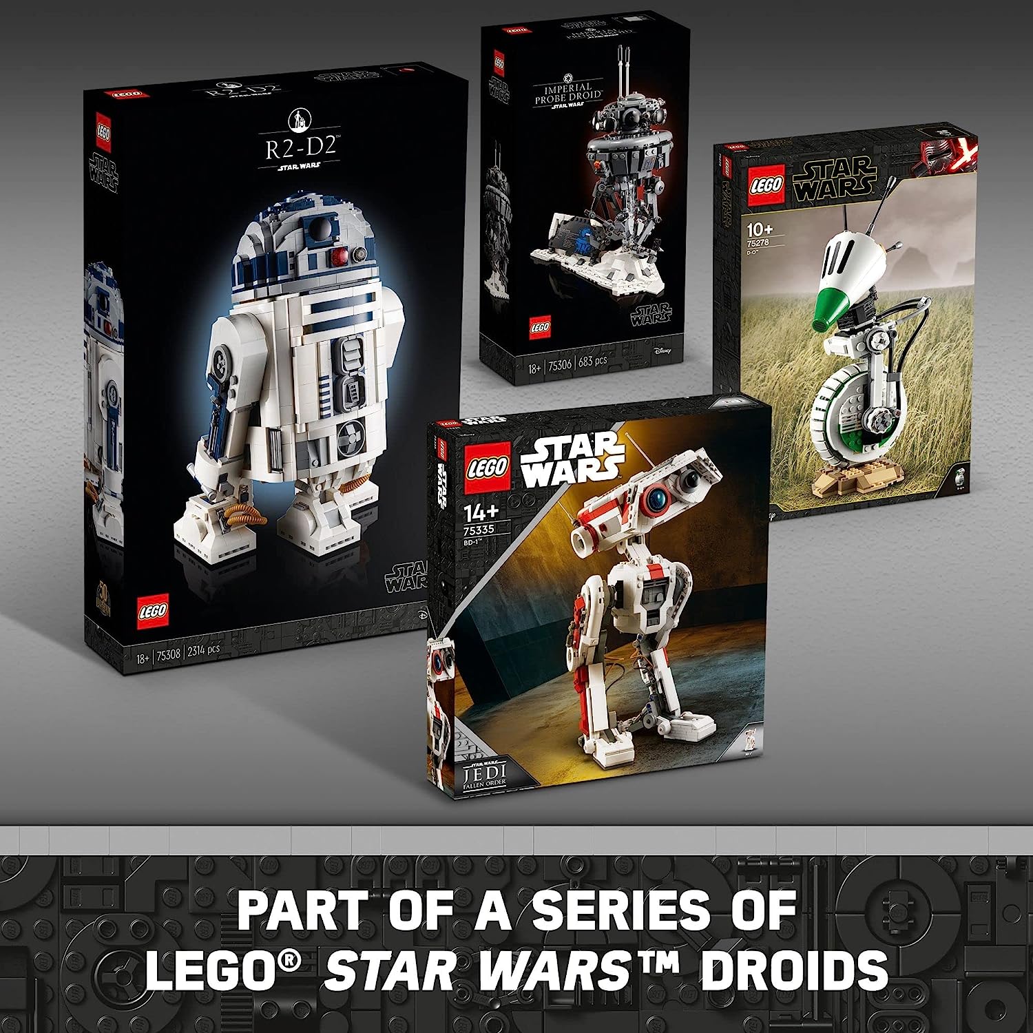 LEGO STAR WARS BD-1 Figure | 75335 Building Kit | Part of a series of LEGO STAR WARS droids