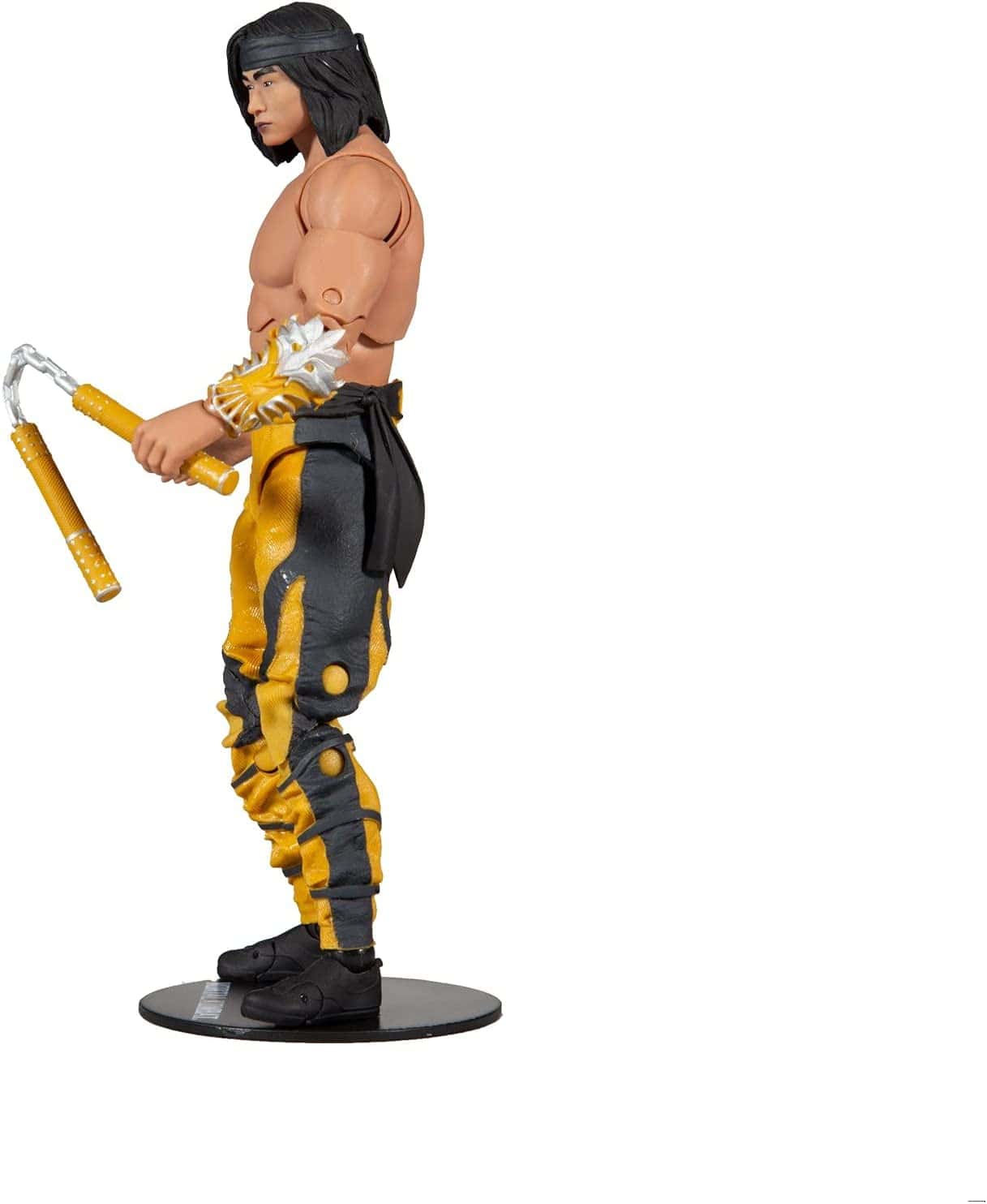 McFarlane Toys | Mortal Kombat 11 | Liu Kang Fighting Abbot Variant 7" Figure | Side