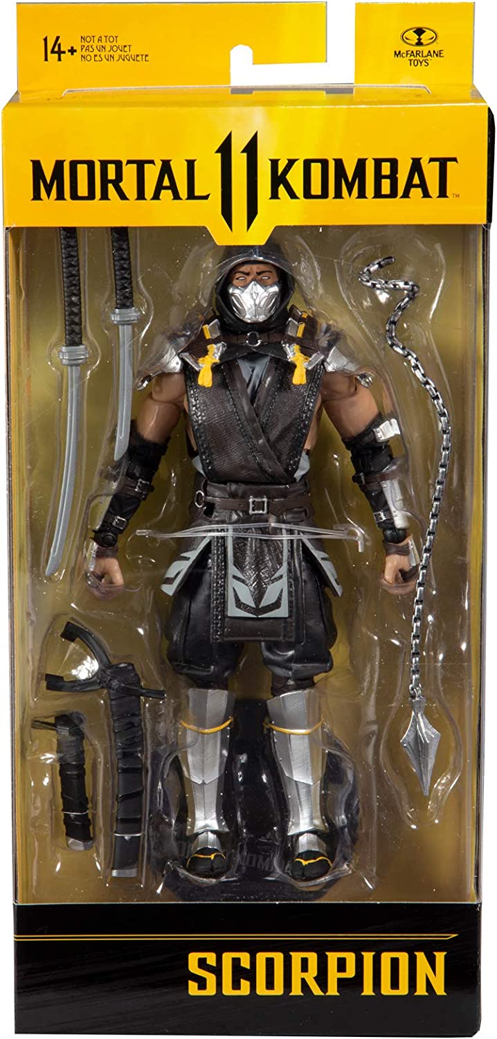 McFarlane Toys | Mortal Kombat 11 | Scorpion In The Shadows Variant 7" Figure | Box