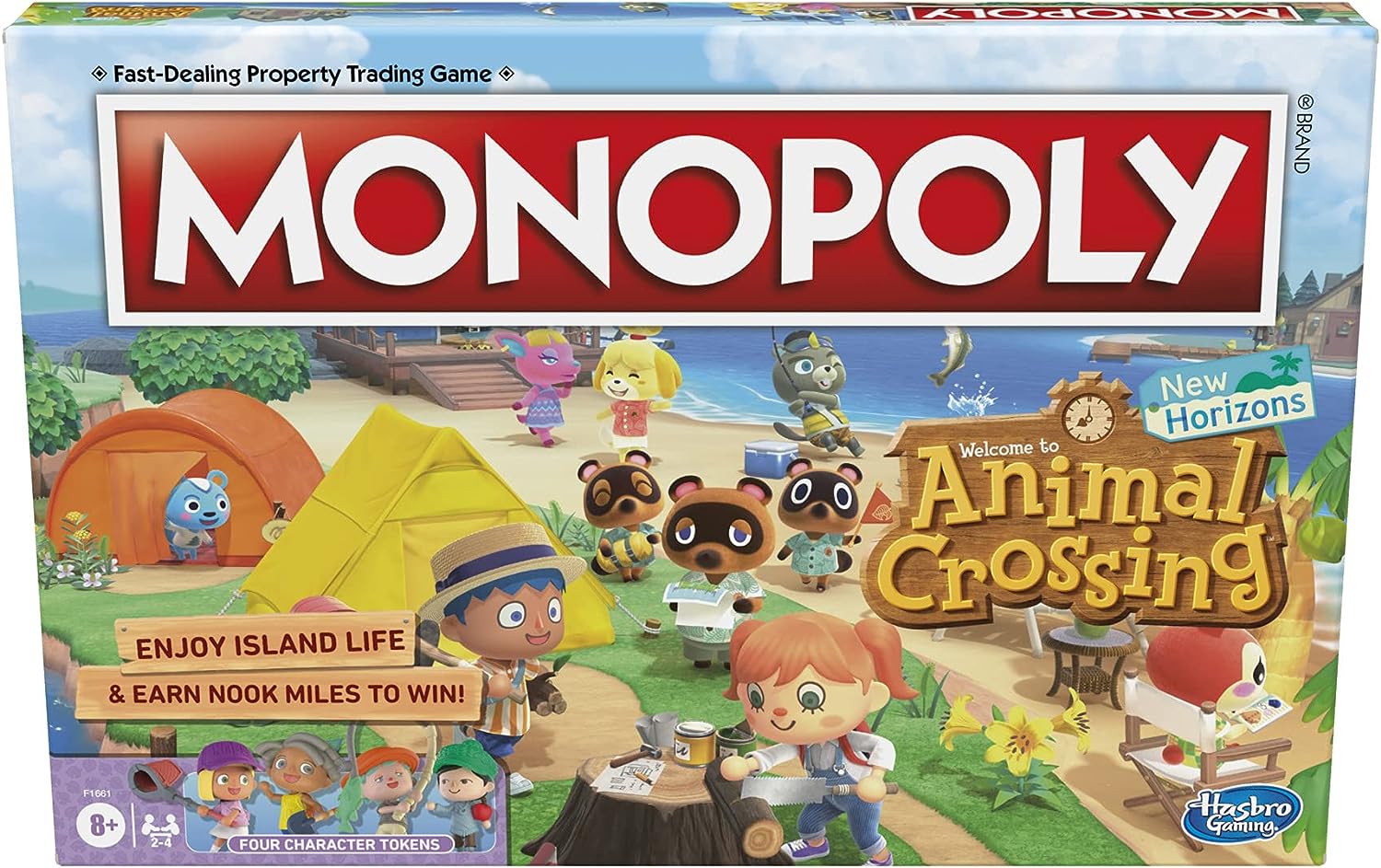 Monopoly Animal Crossing New Horizons Edition Board Game | Box