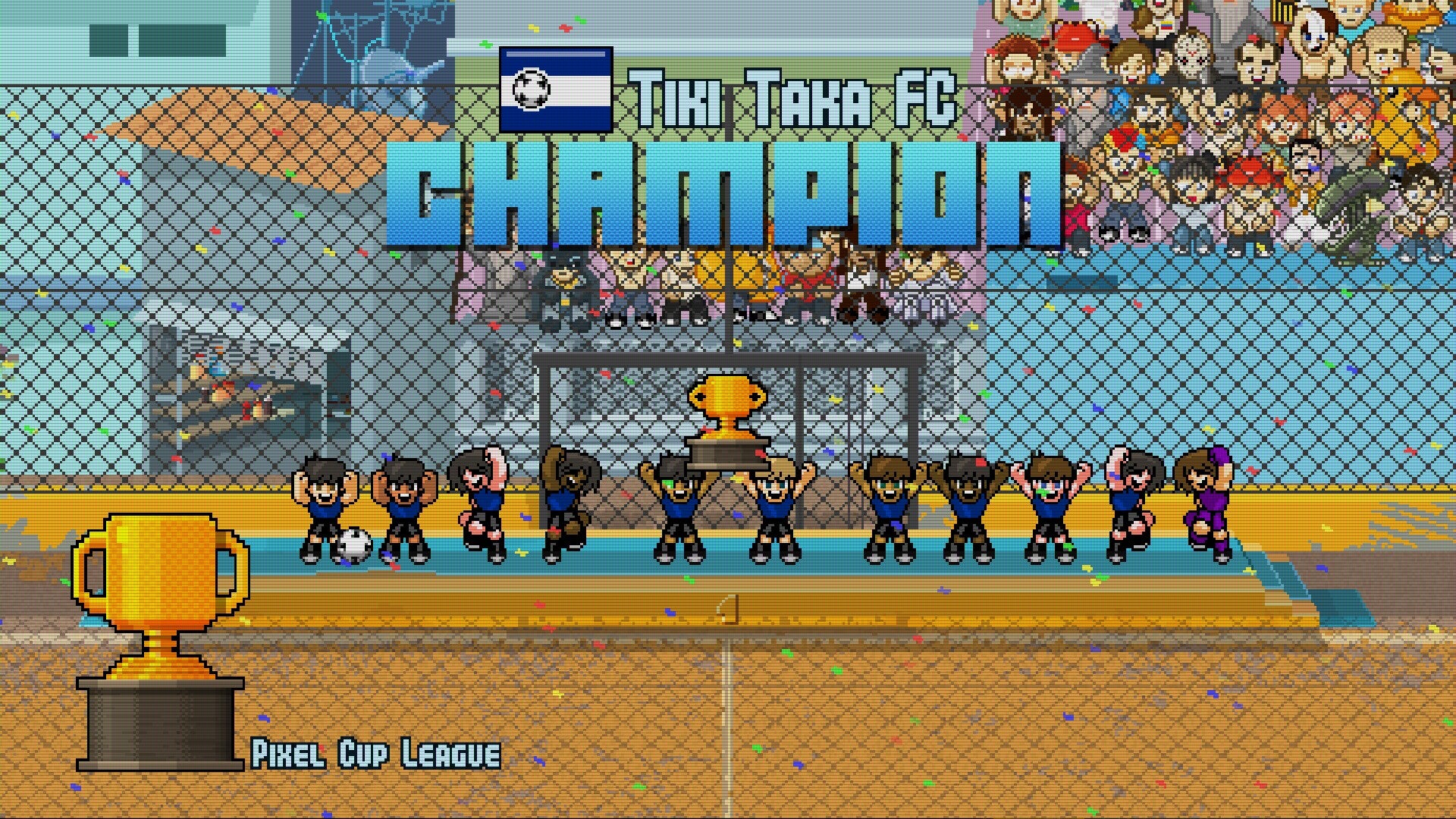 Pixel Cup Soccer 17 - PC Mac Linux Steam Game - Screenshot