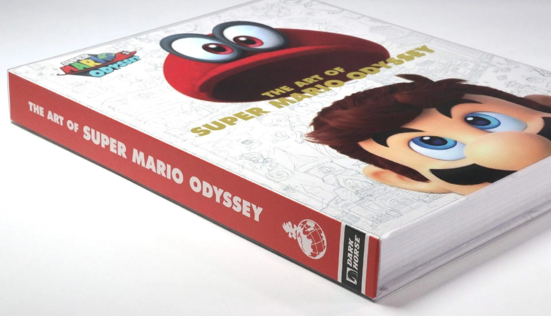 The Art of Super Mario Odyssey - Hardcover - Flip-through
