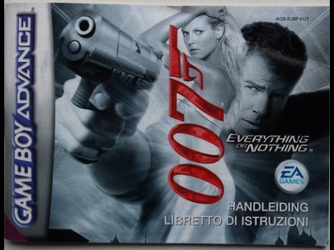 007: Everything or Nothing Nintendo GBA Game Boy Advance Game | Trailer