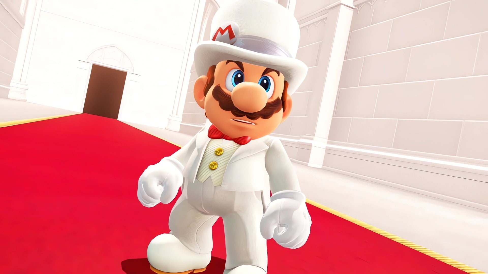 amiibo | Super Mario Odyssey | Mario Wedding Outfit Figure | Switch