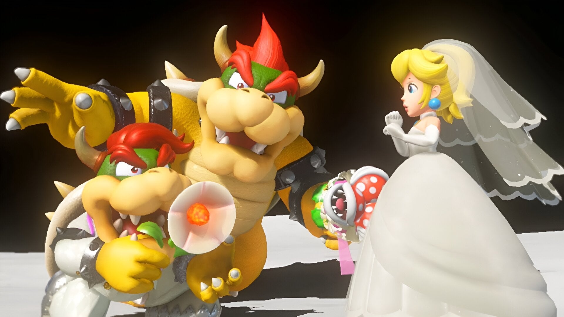 amiibo | Super Mario Odyssey | Peach Wedding Outfit Figure