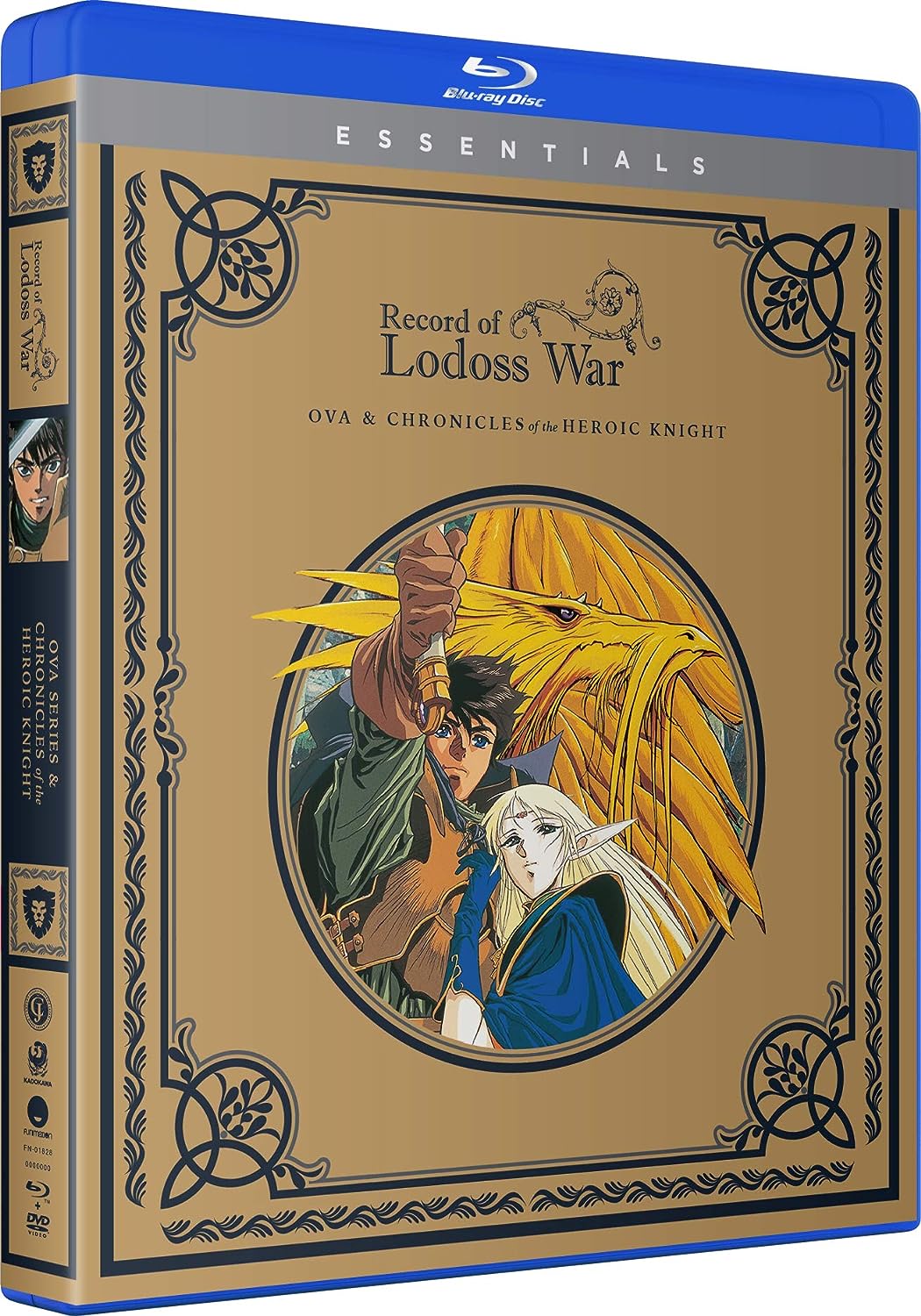 Record of Lodoss War: OVA & Chronicles of the Heroic Knight - The Complete Series | Blu-ray | Case