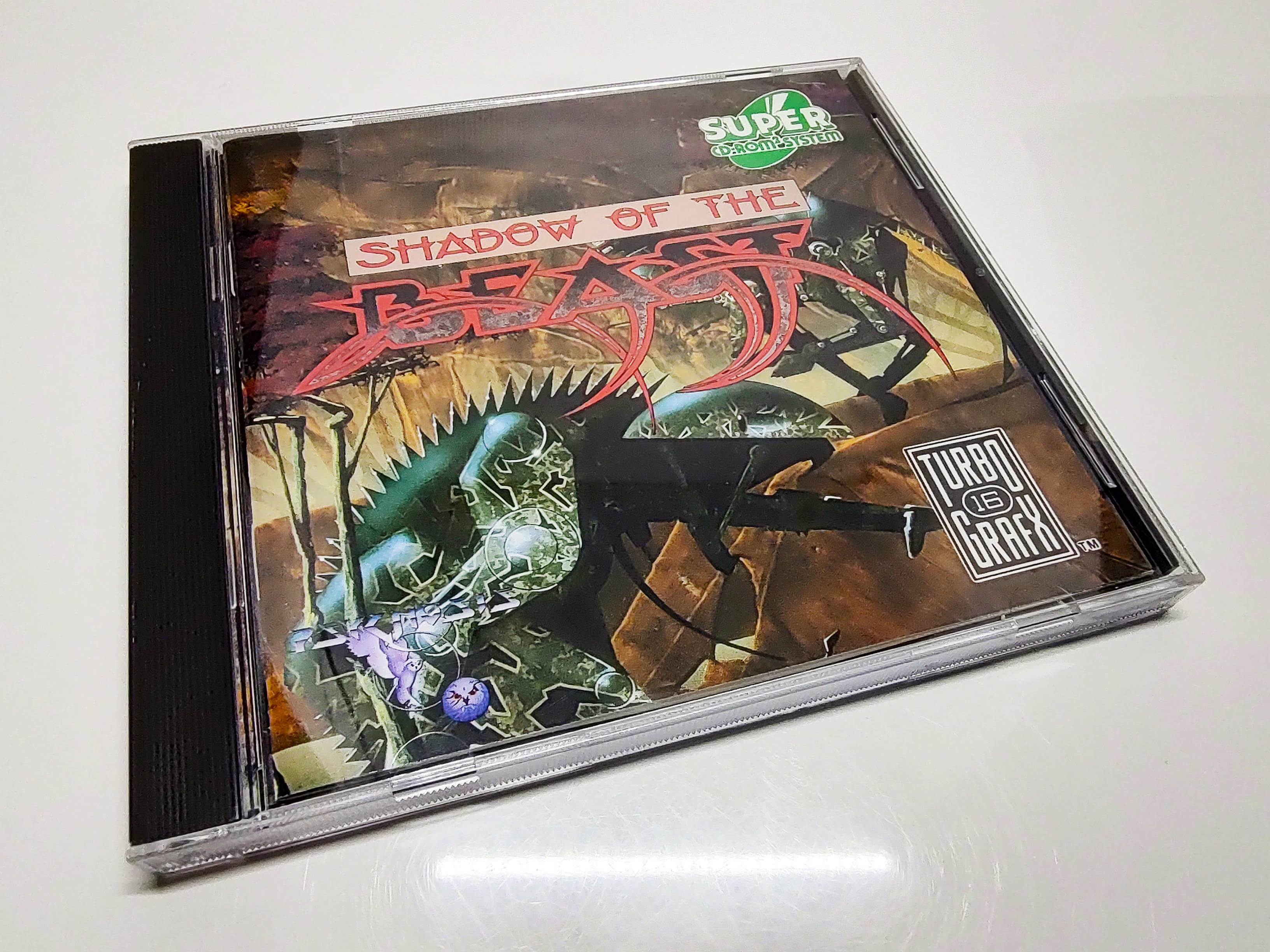 Shadow of the Beast | TurboGrafx-16 Super CD | Case