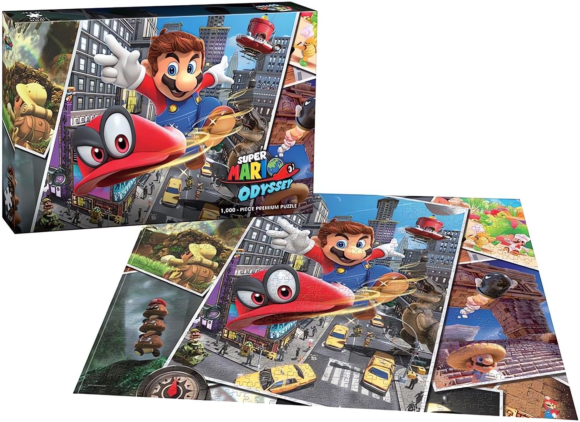 Super Mario Odyssey: Snapshots Puzzle | Box and pieces