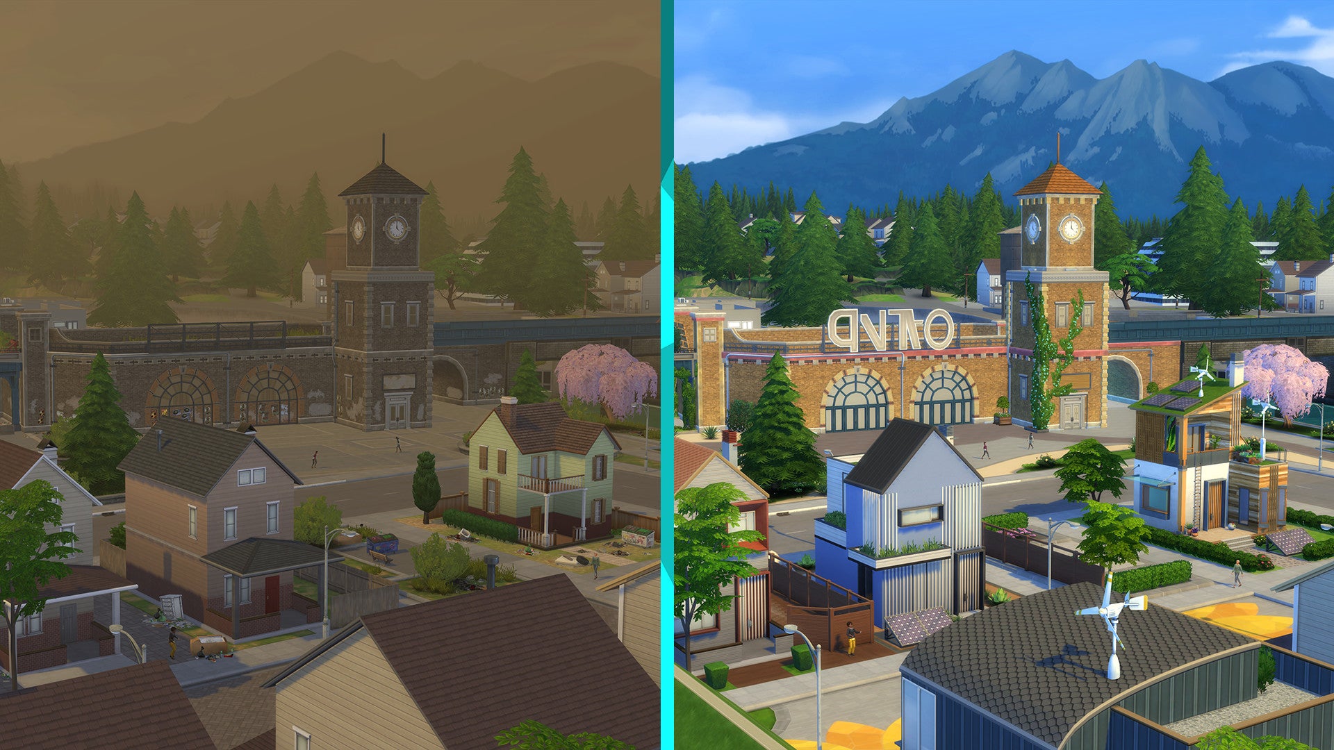 The Sims 4: Eco Lifestyle - PC Mac EA app Game - Screenshot