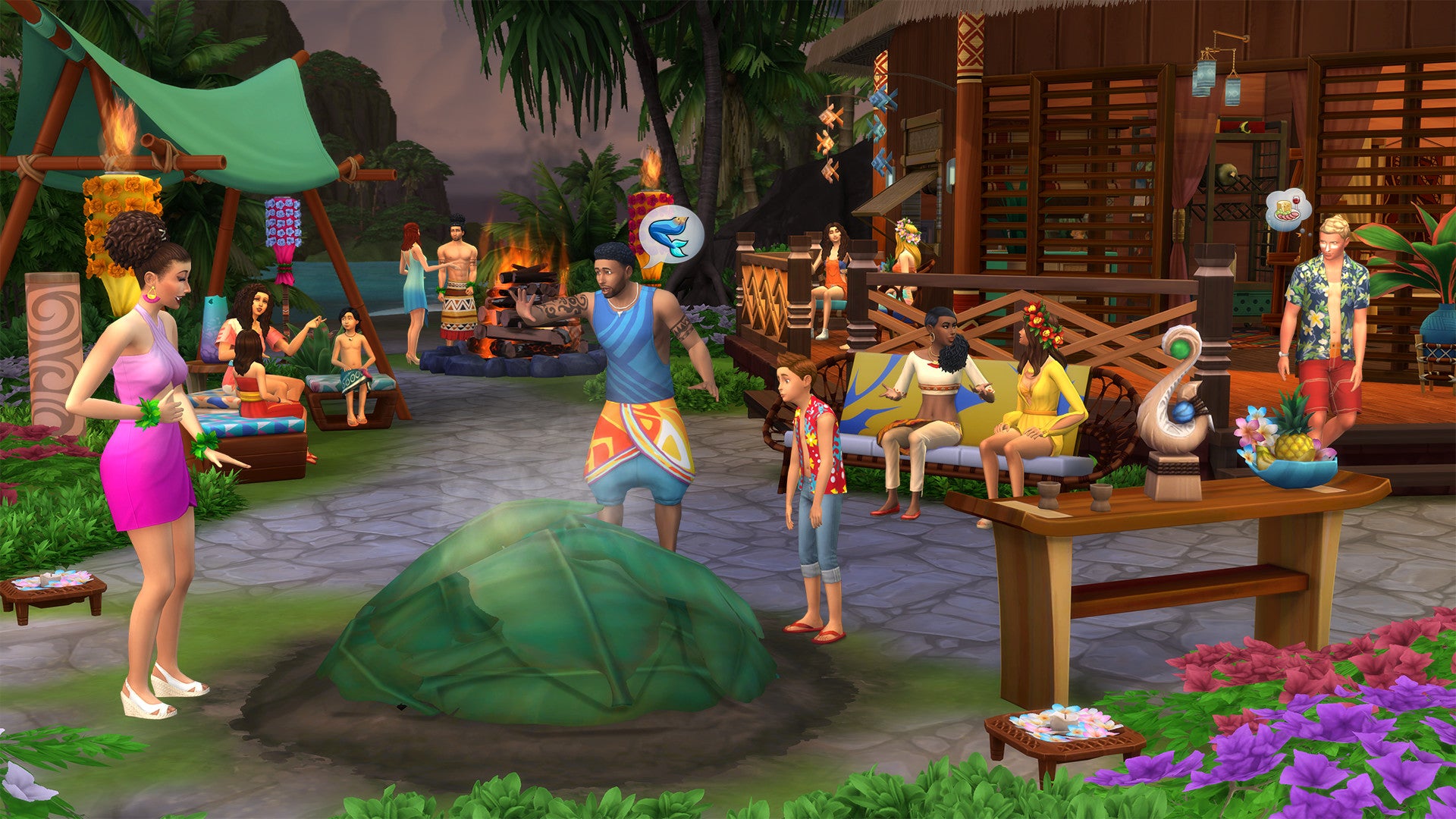 The Sims 4: Island Living - PC Mac EA app Game - Screenshot
