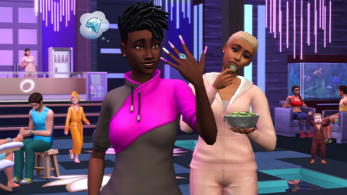 The Sims 4: Spa Day - PC Mac EA app Game - Screenshot