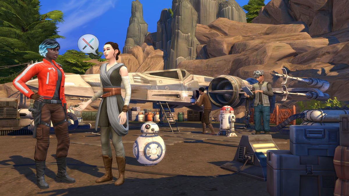 The Sims 4: Star Wars - Journey to Batuu - PC Mac EA app Game - Screenshot