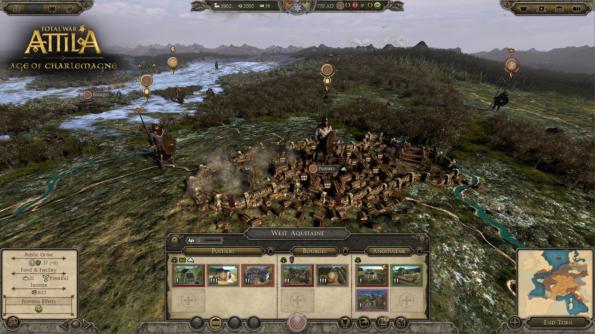 Total War: ATTILA - Age of Charlemagne Campaign Pack - PC Steam Game - Screenshot
