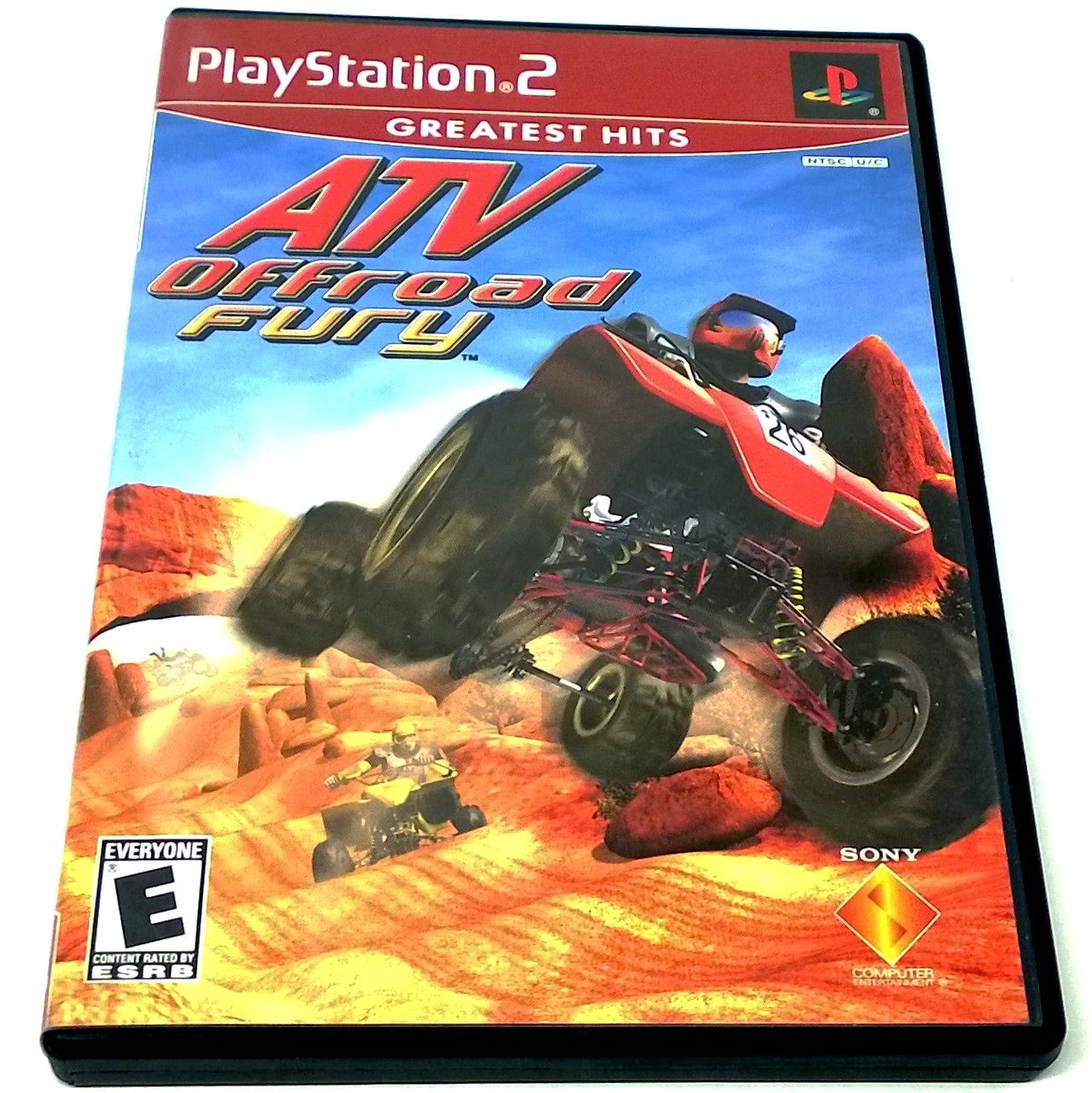 ATV Offroad Fury (Greatest Hits Edition) for PlayStation 2 - Front of case
