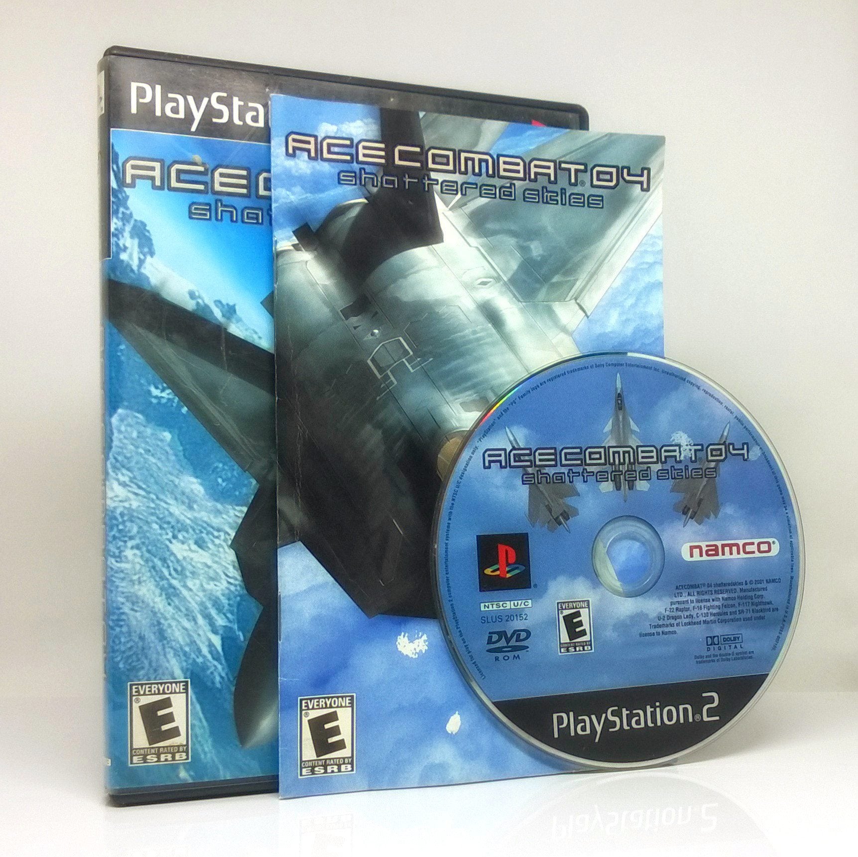 Ace Combat 04: Shattered Skies Sony PlayStation 2 Game